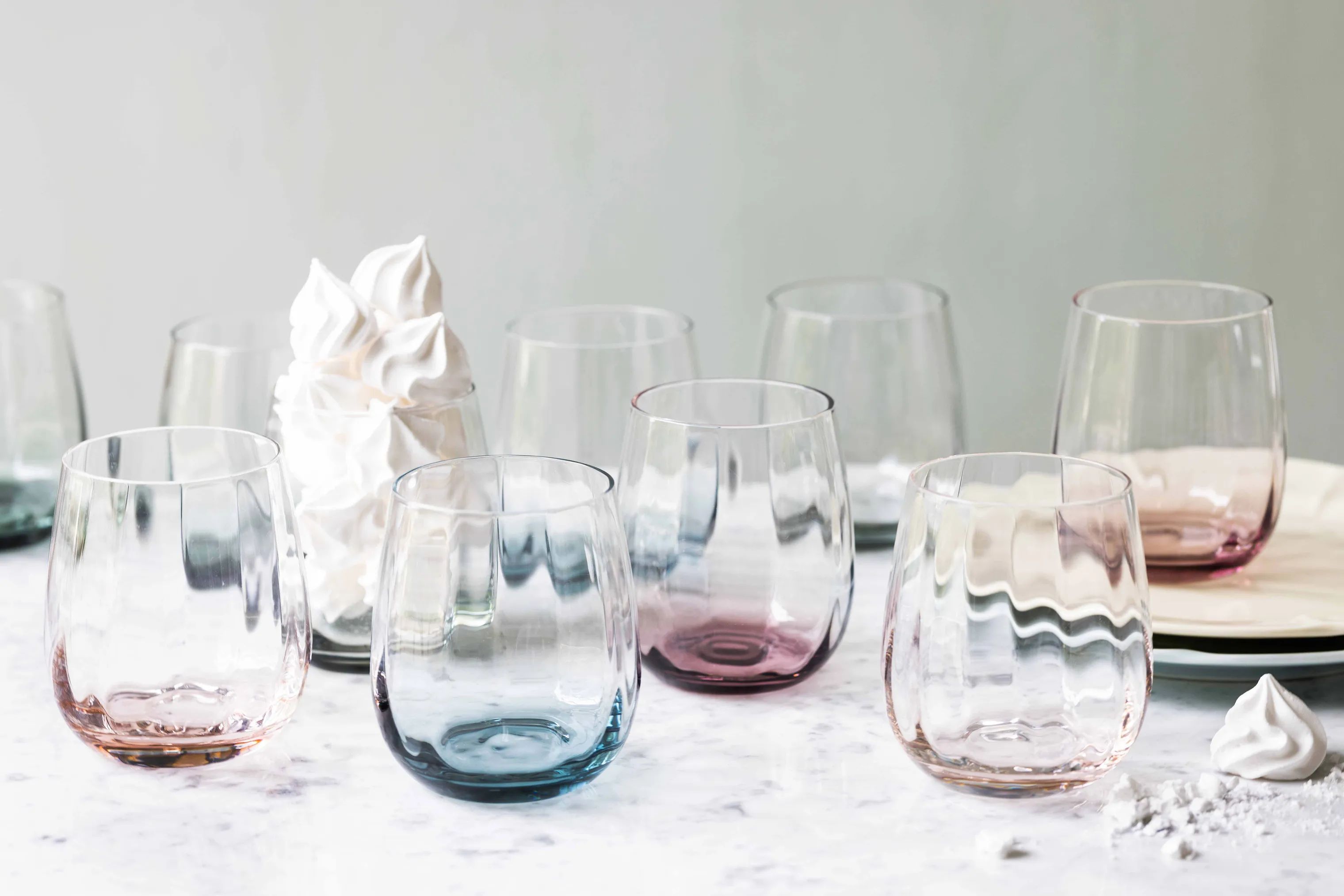 SØHOLM Vandglas Sonja Vandglas - 2 stk. i Peach, 3