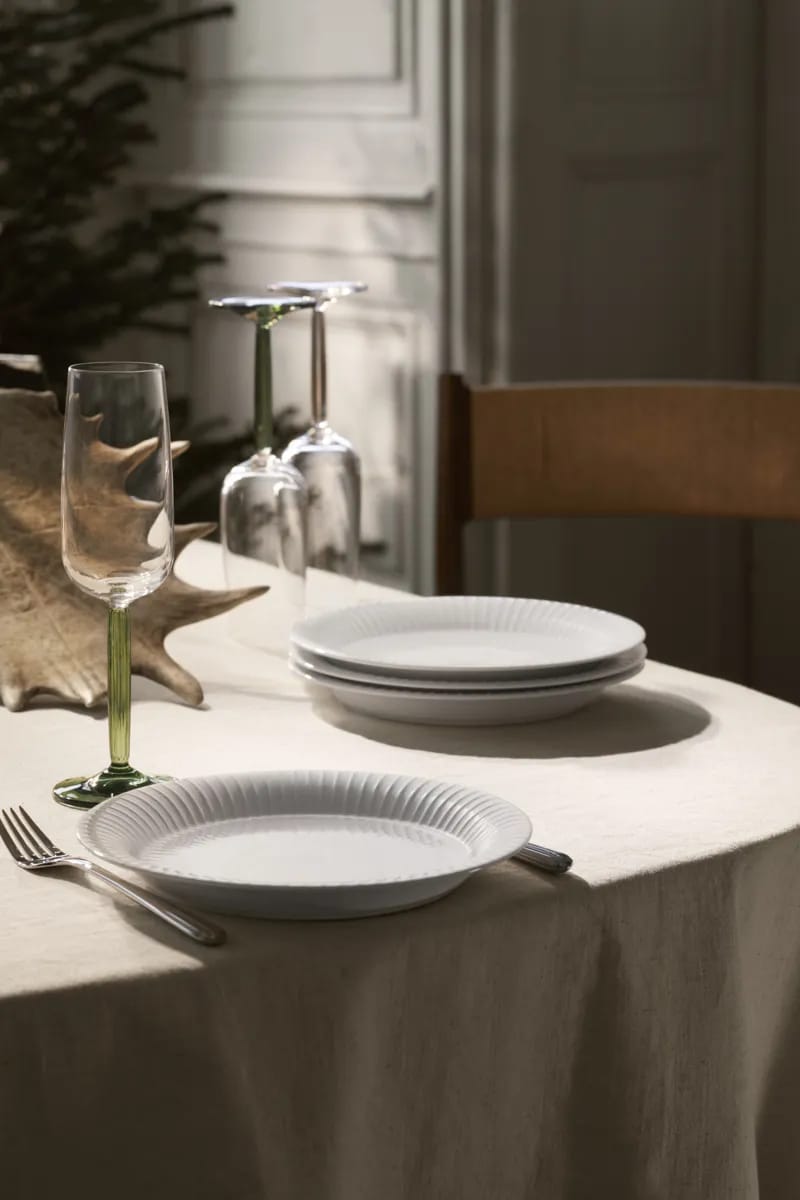 Kähler Frokosttallerkener Hammershøi Frokosttallerken - 4 stk i Hvid, 2