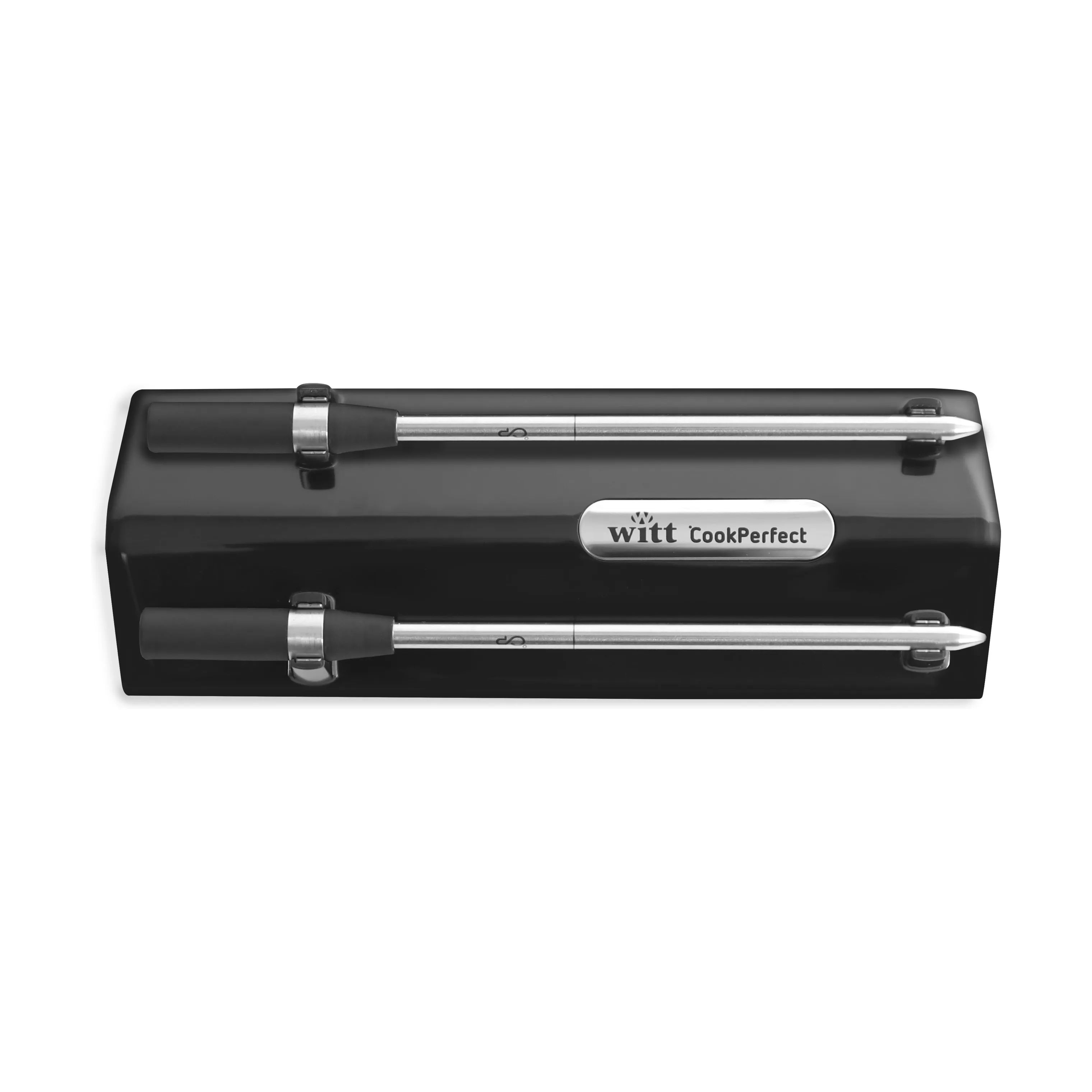 Witt Stegetermometre Cookperfect Stegetermometer i Sort m 2 kødnåle, 3