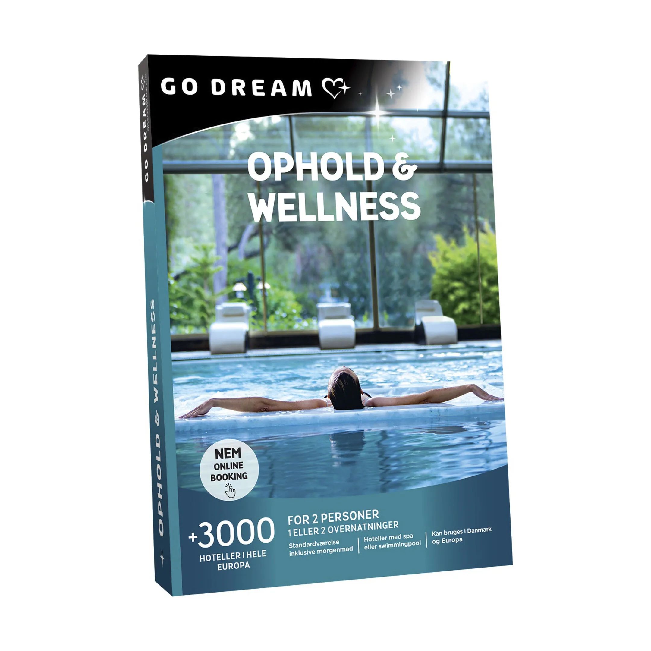 GO DREAM Oplevelsesgavekort Gavekort - Ophold og wellness i Ophold og wellness, 2