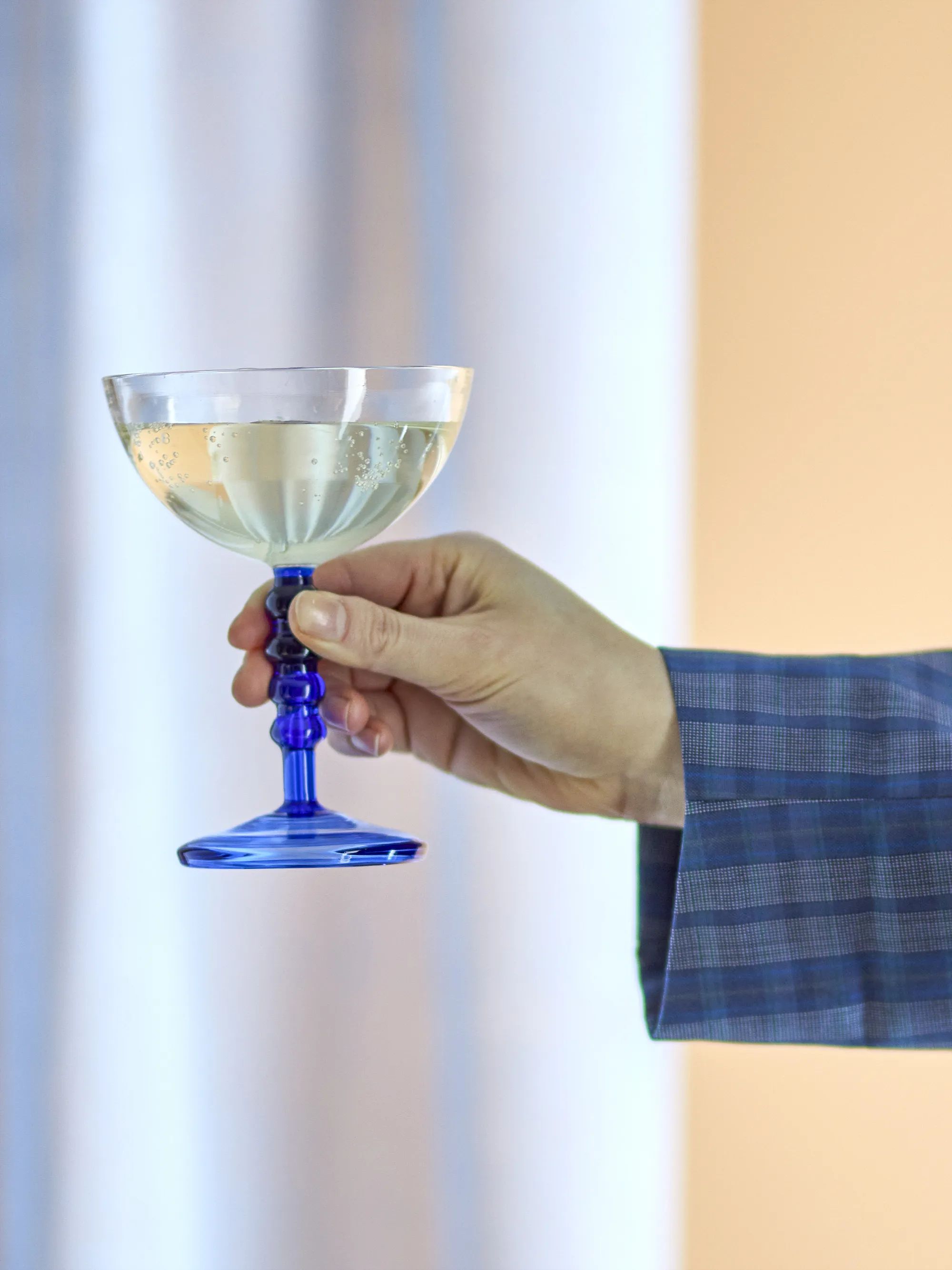 Bloomingville Cocktailglas Noemi Cocktailglas i Blå, 2