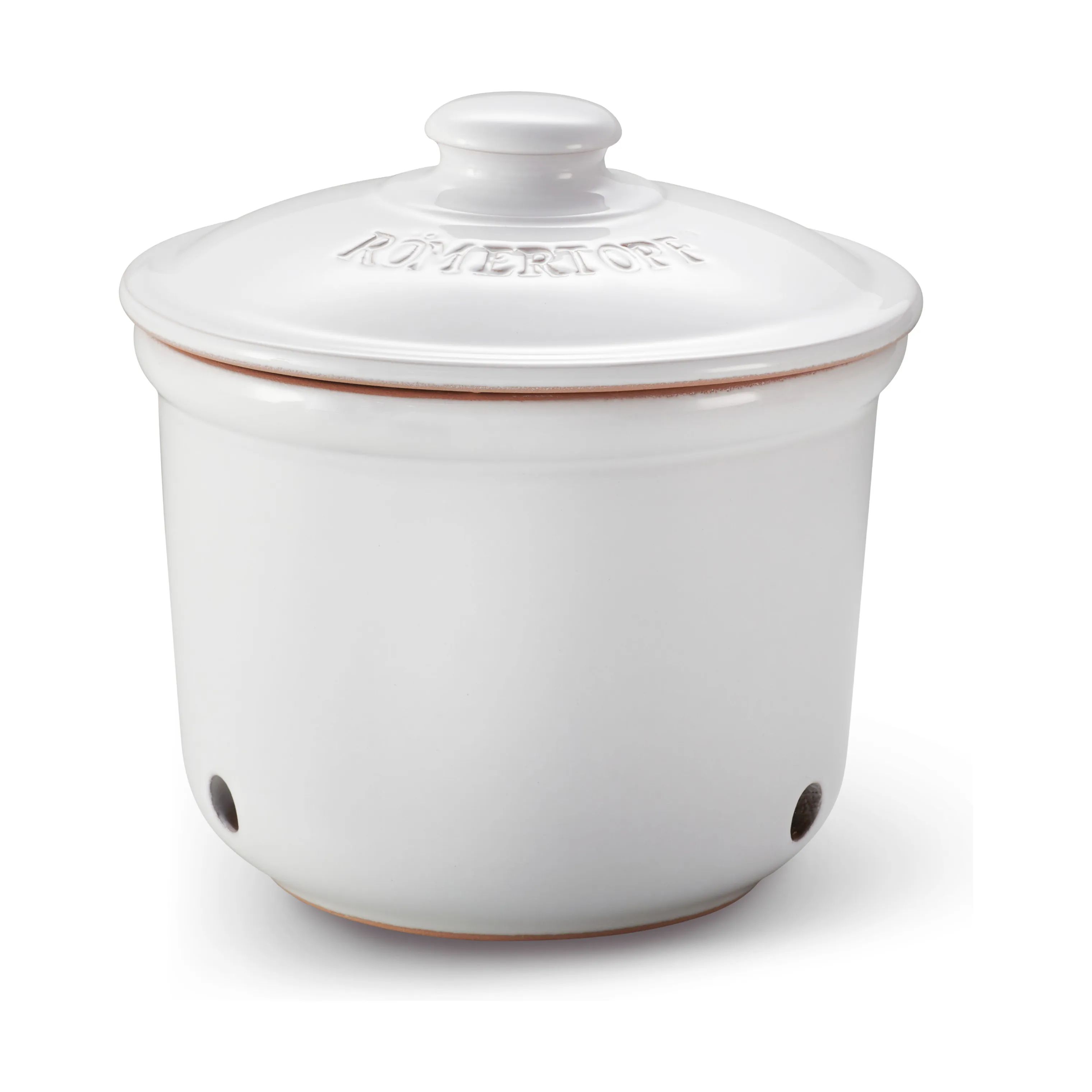 Römertopf Krukker med låg Opbevaringskrukke - Mini i Hvid, 0.6 L, 1