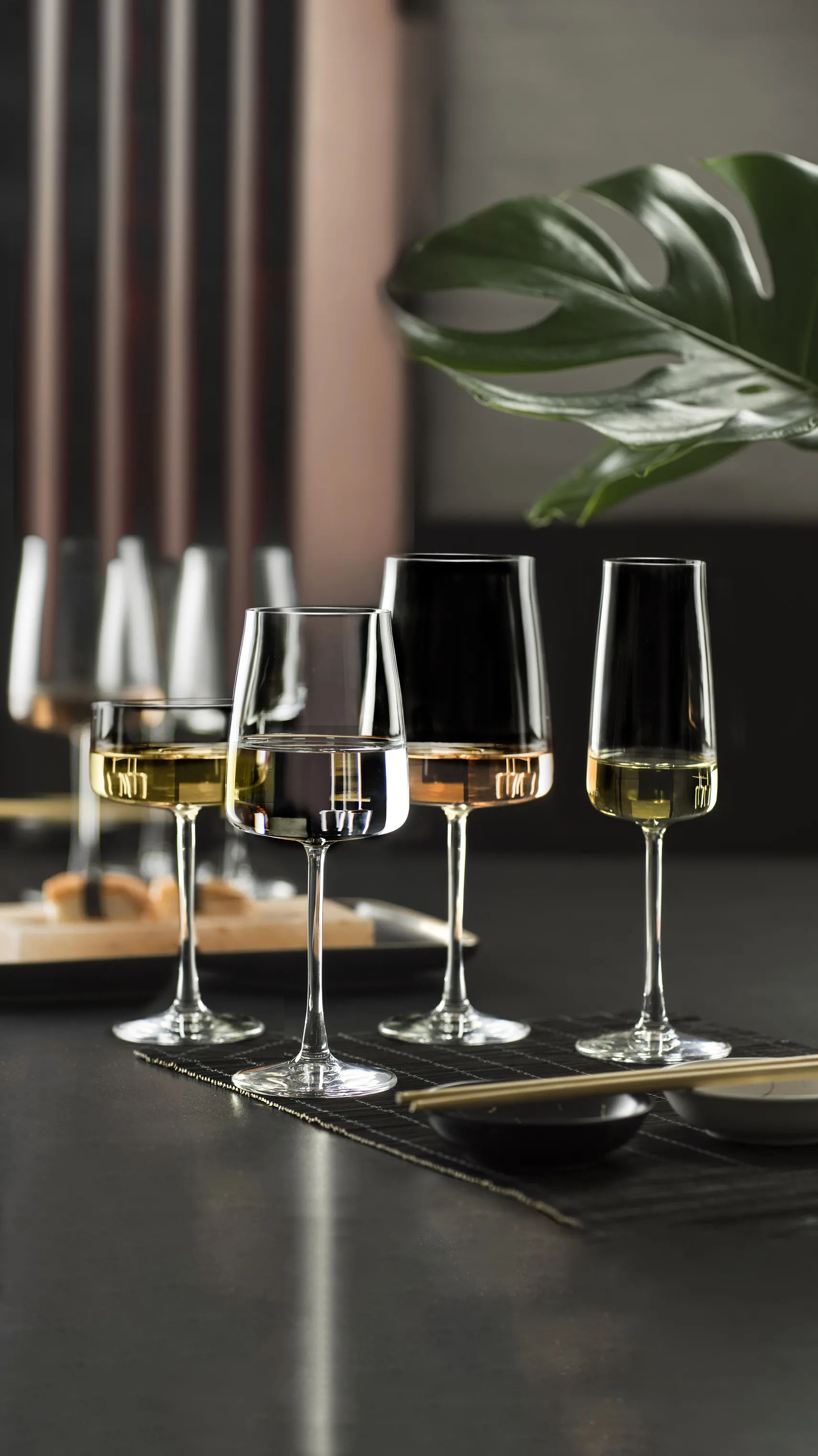 Lyngby Glas Champagneglas Zero Champagneglas - 4 stk. i Klar, 30 cl, 2
