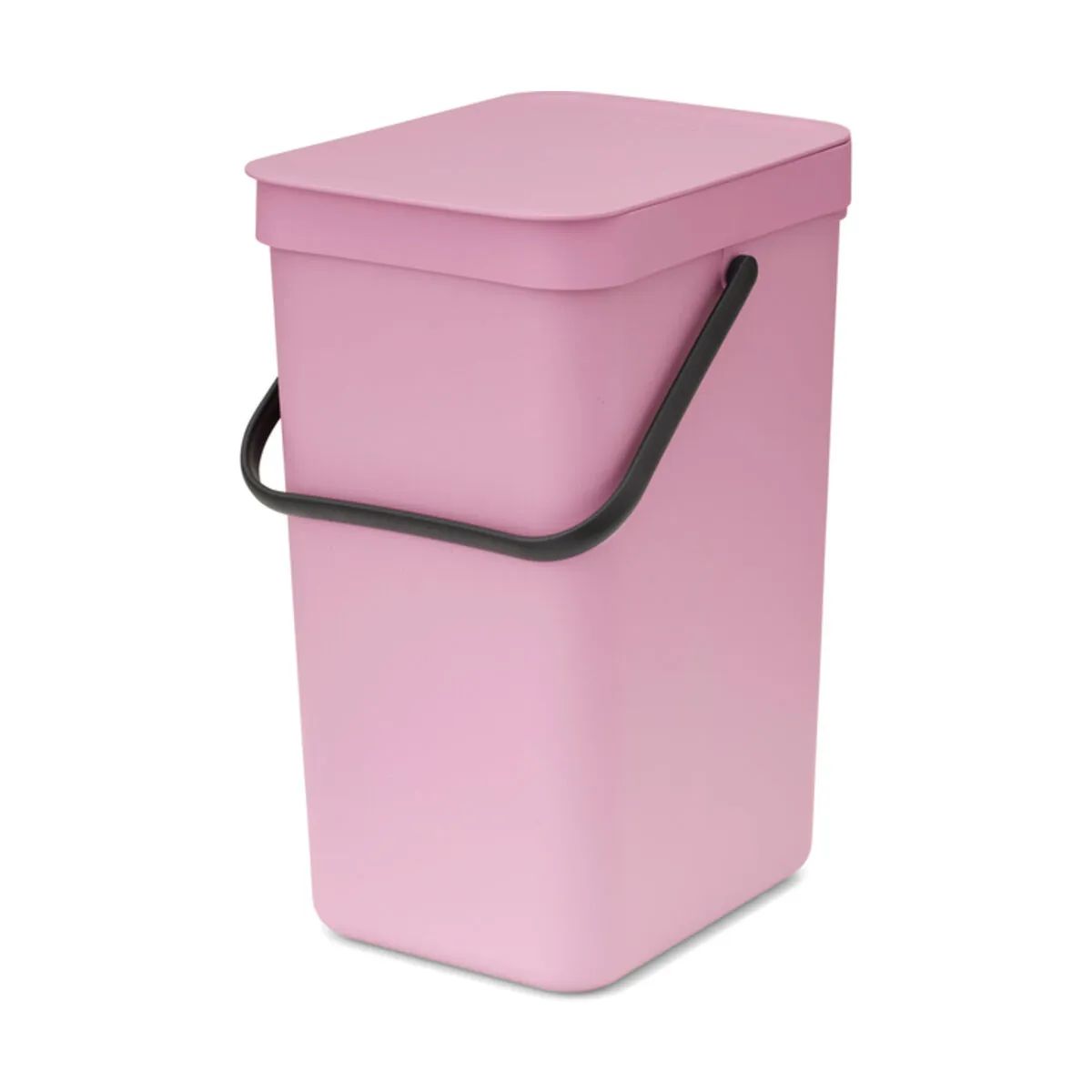 Brabantia Spande uden pedal Sort & Go Affaldsspand i Lilac Pink, 12, 1