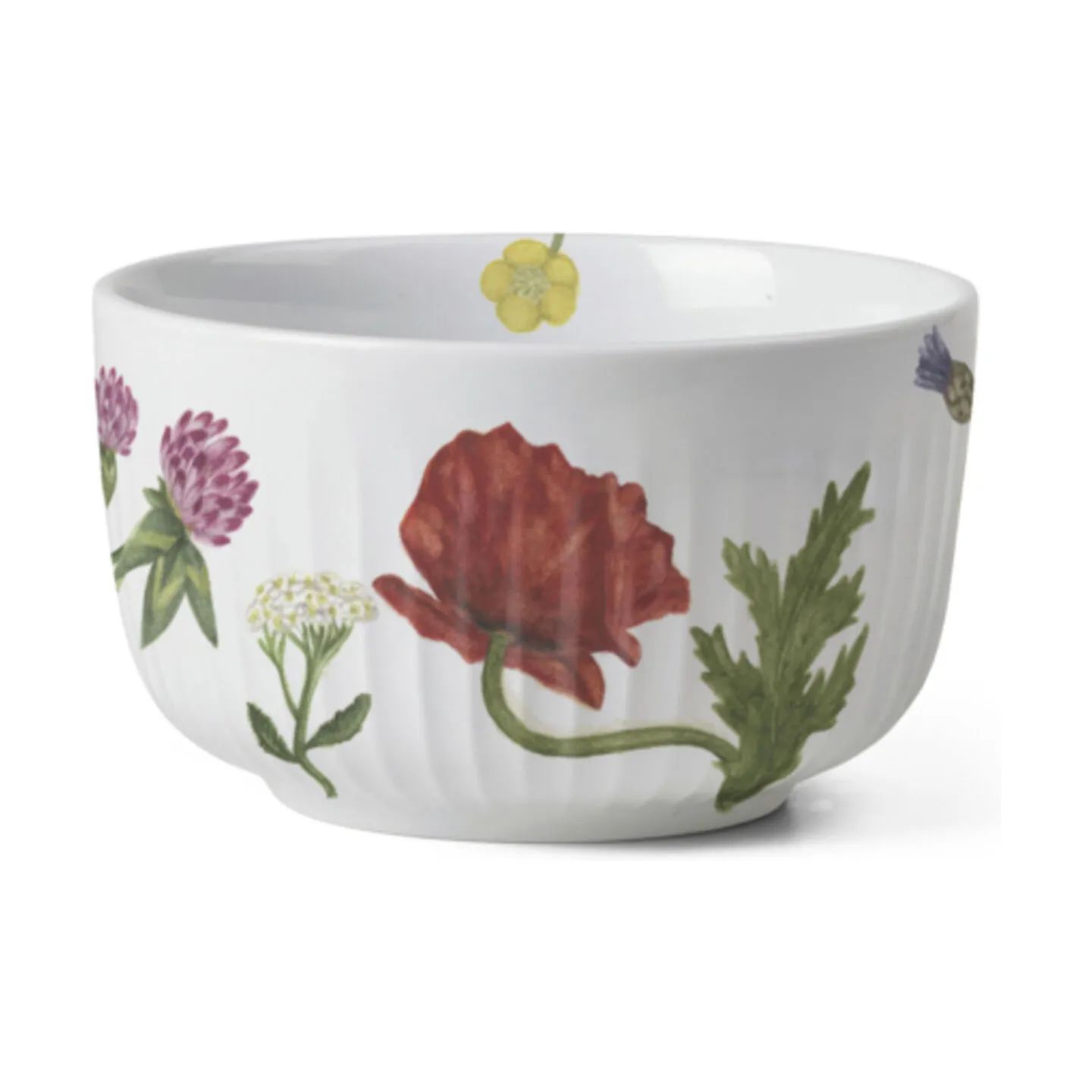 Kähler Skåle Hammershøi Sommer Skål i Engblomster, 12 cm, 1