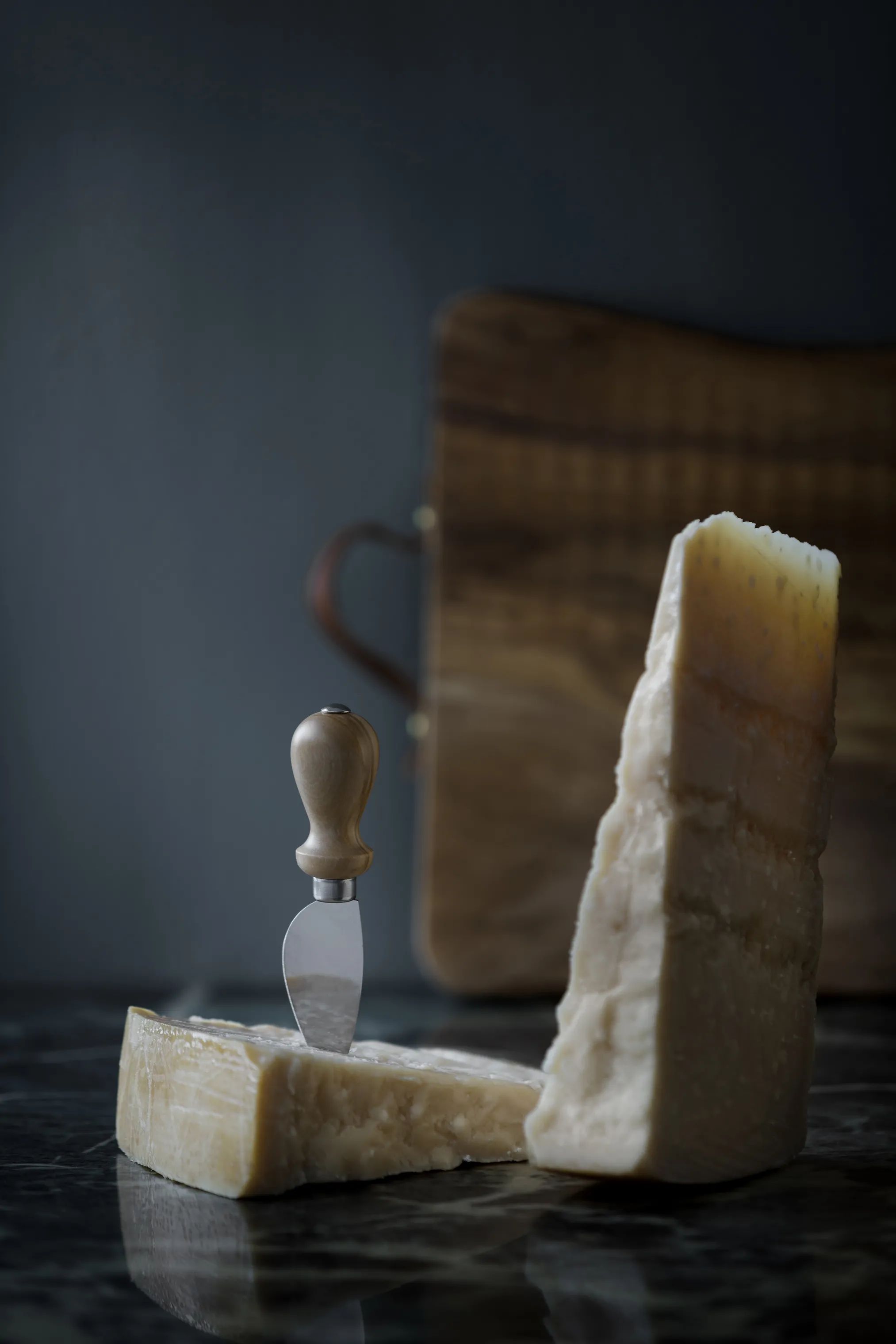 Made by Mama Osteknive Ostekniv i Brun/sølv, 2