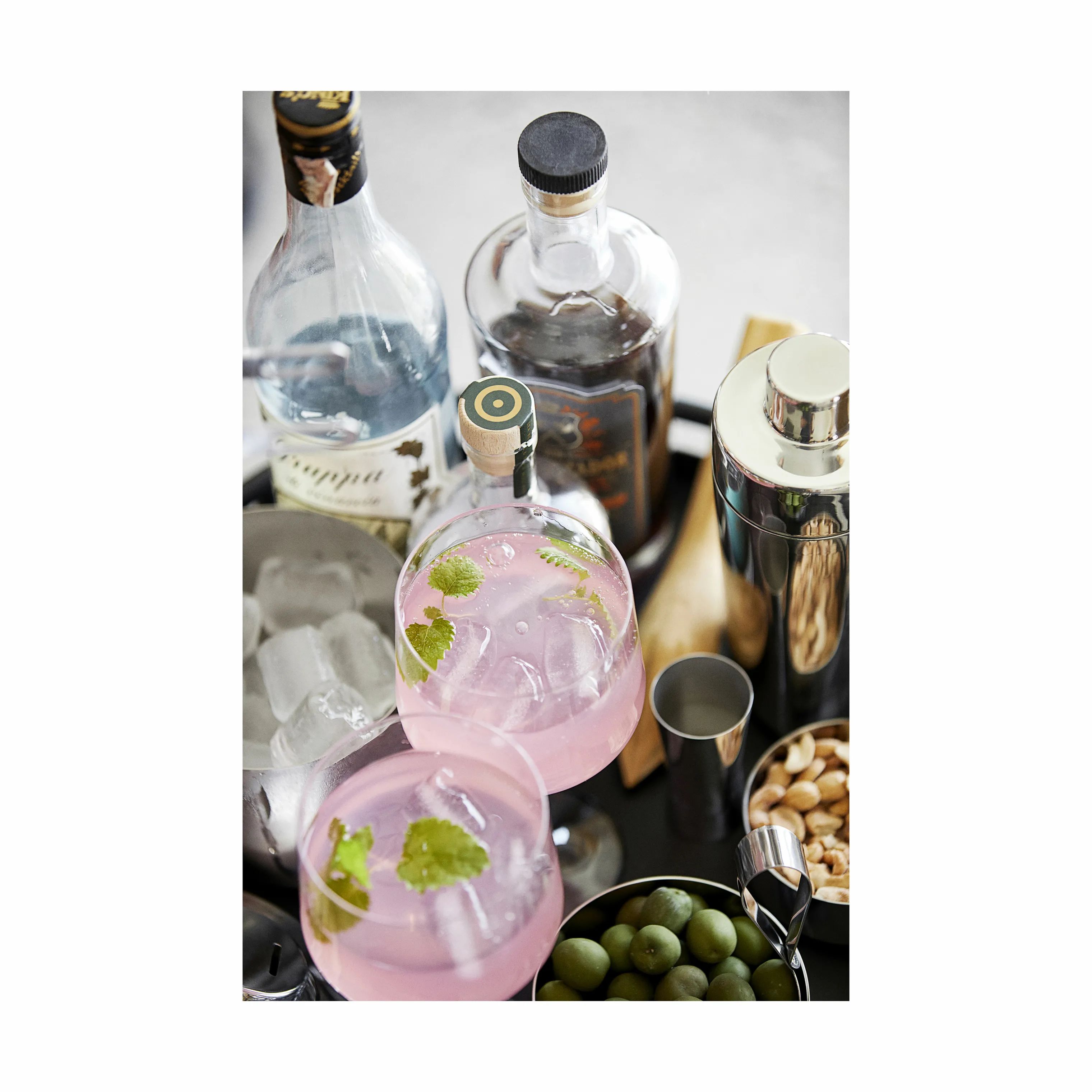 Zone Ginglas Rocks Gin & Tonic Glas - 2 stk. i Klar, 3