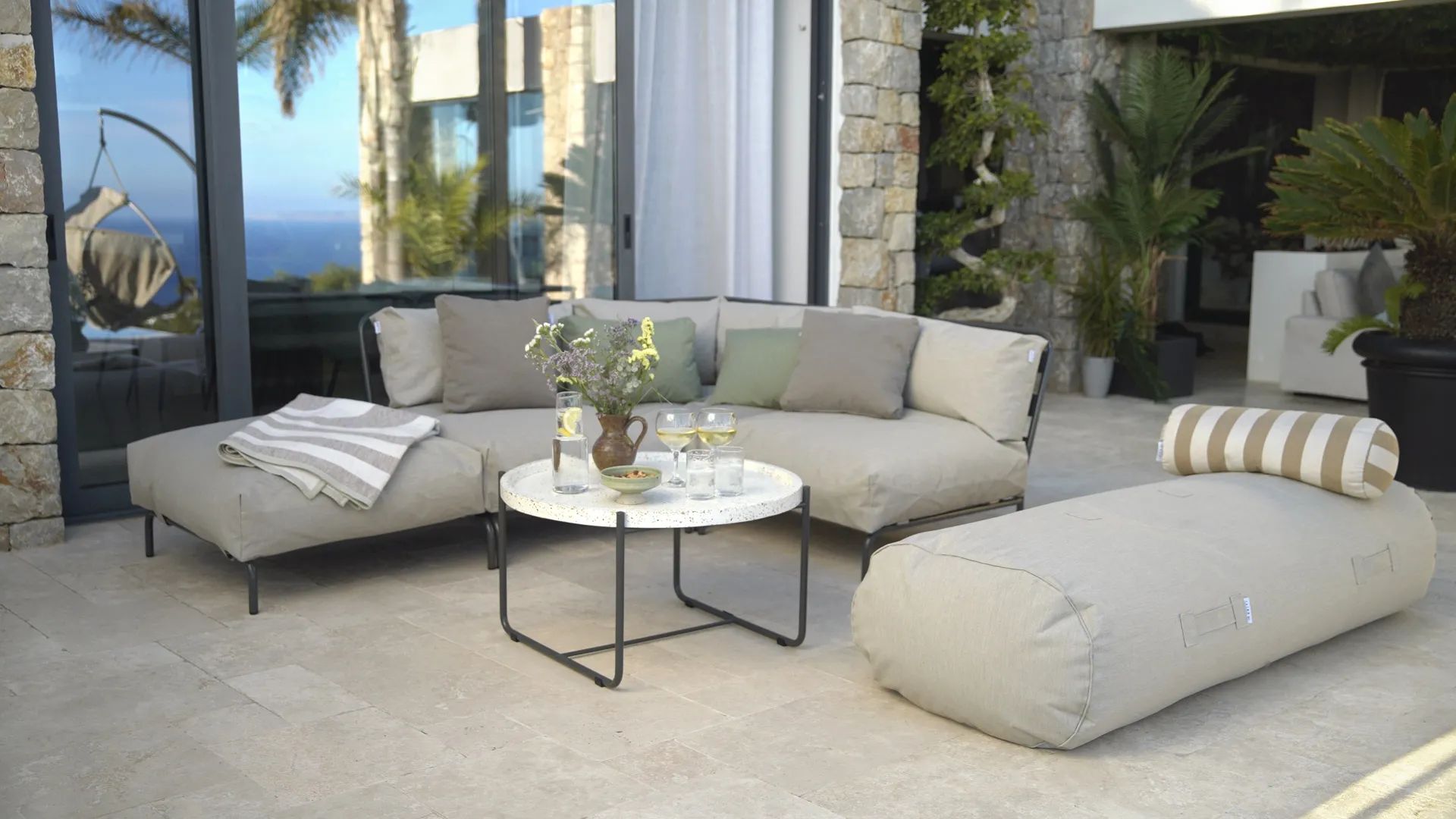 TRIMM Copenhagen Loungestole Brick Space Modul i Beige, 3