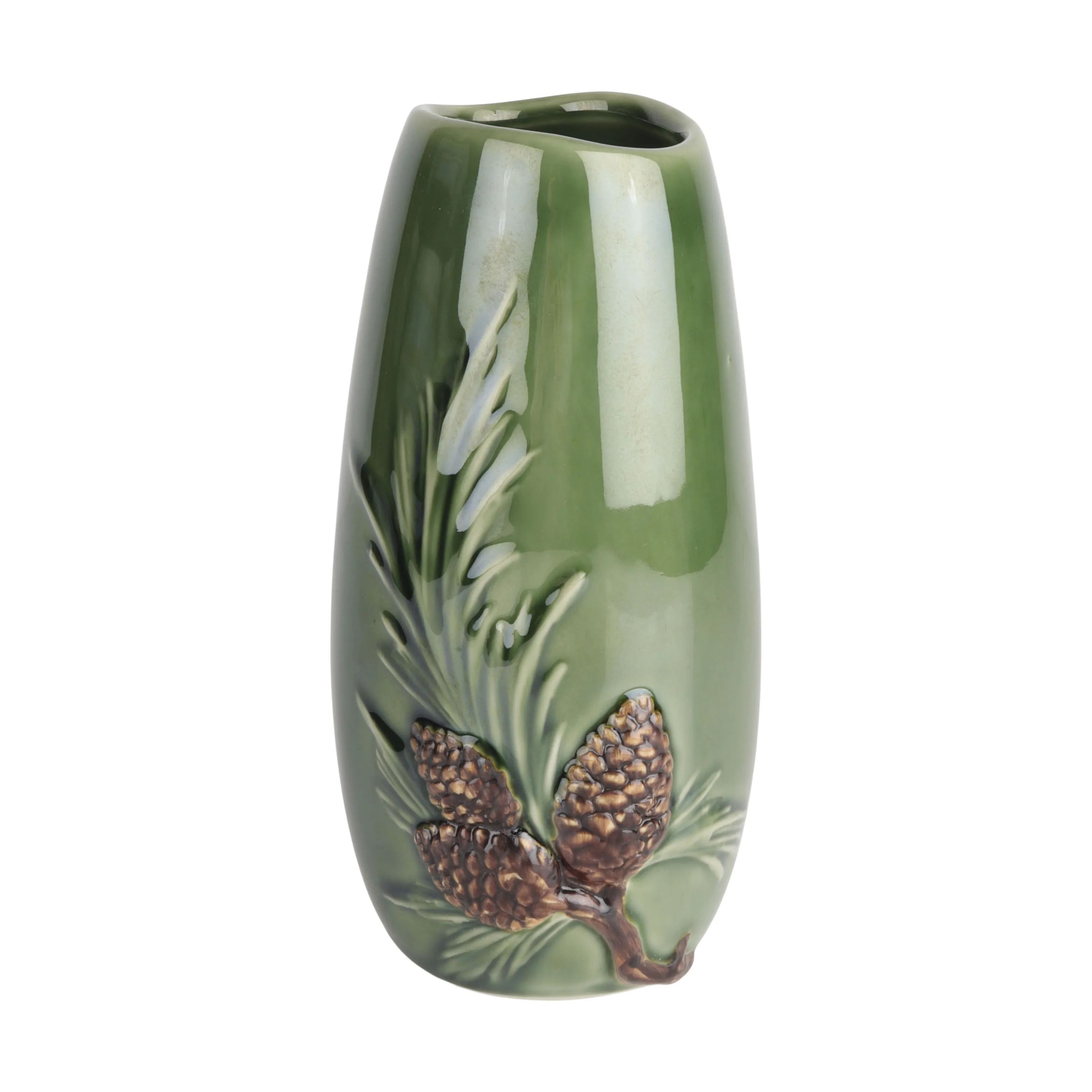 Casa Christmas Vaser Vase i Mørkegrøn, 1