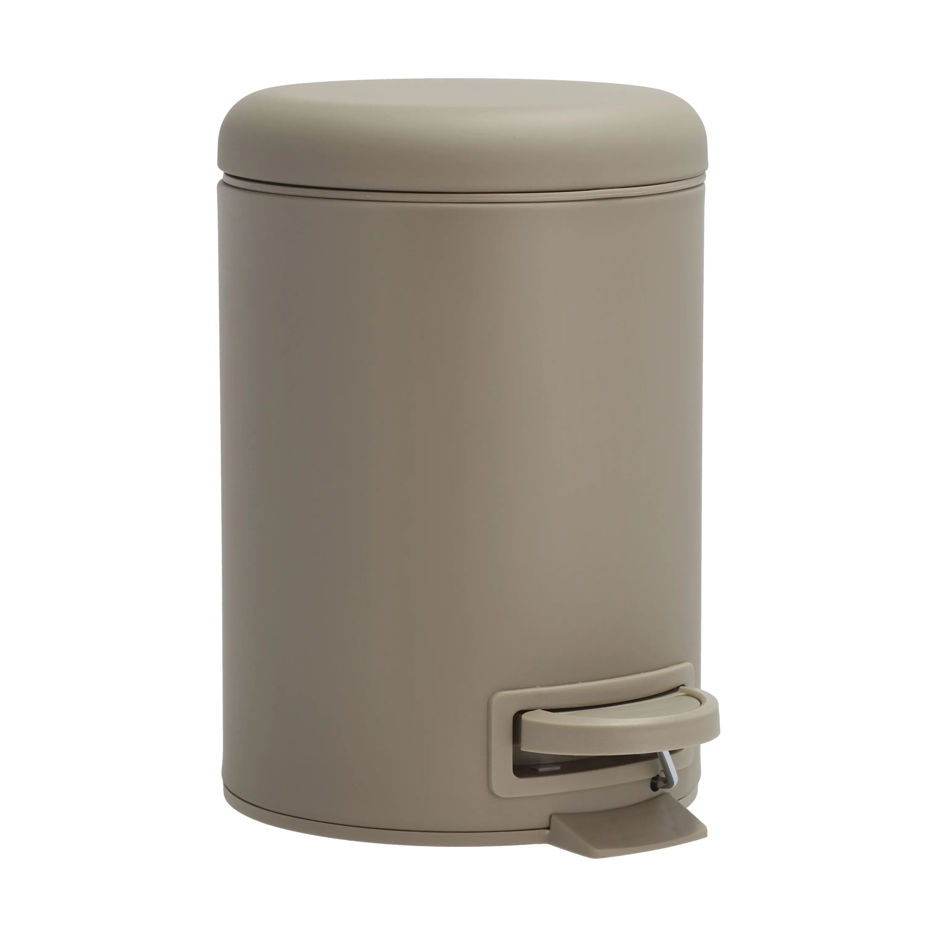 Södahl Toiletspande Mono Pedalspand i taupe brown, 4