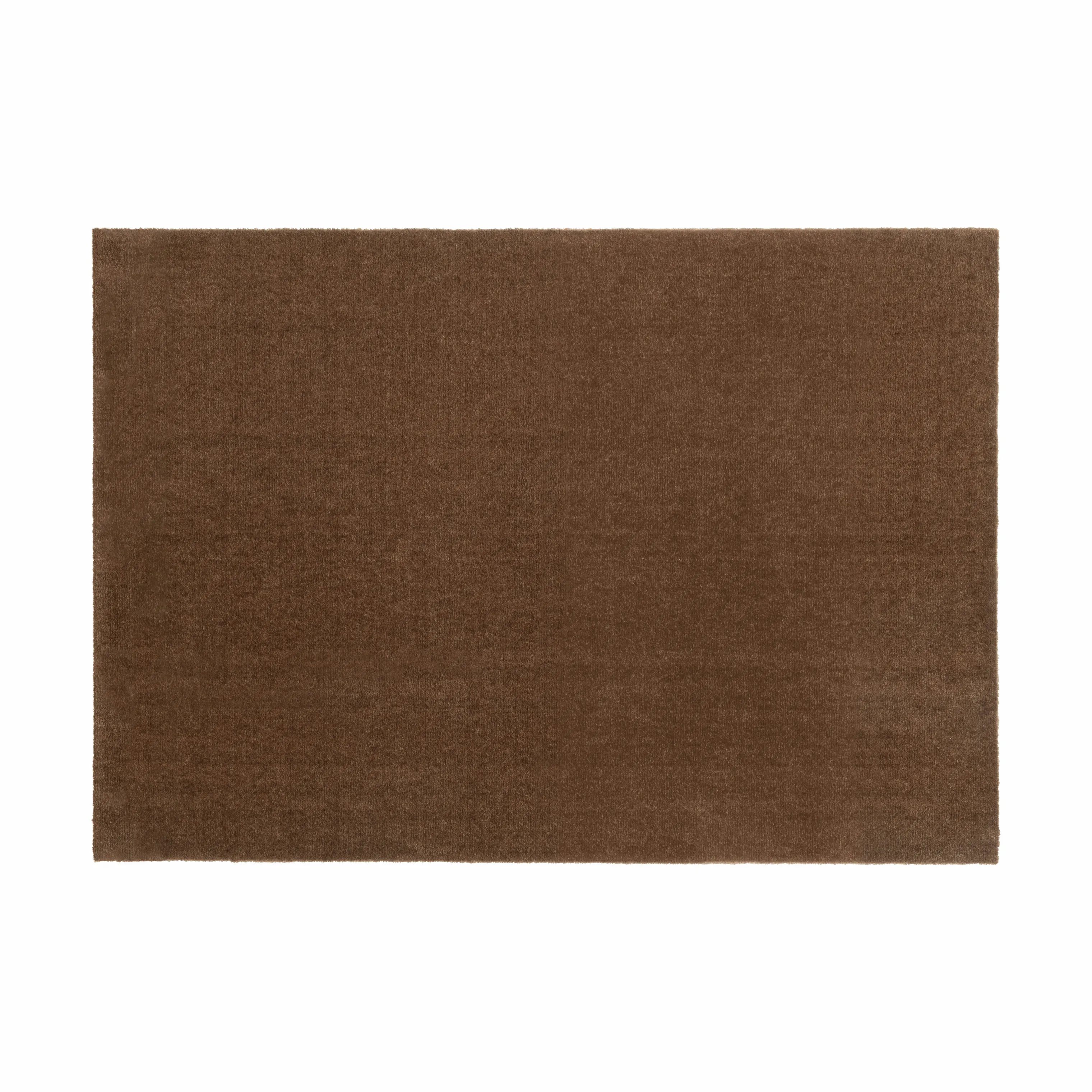 Tica Copenhagen Gulvtæpper Uni Color Gulvtæppe i cognac, B90 x L130 cm, 1