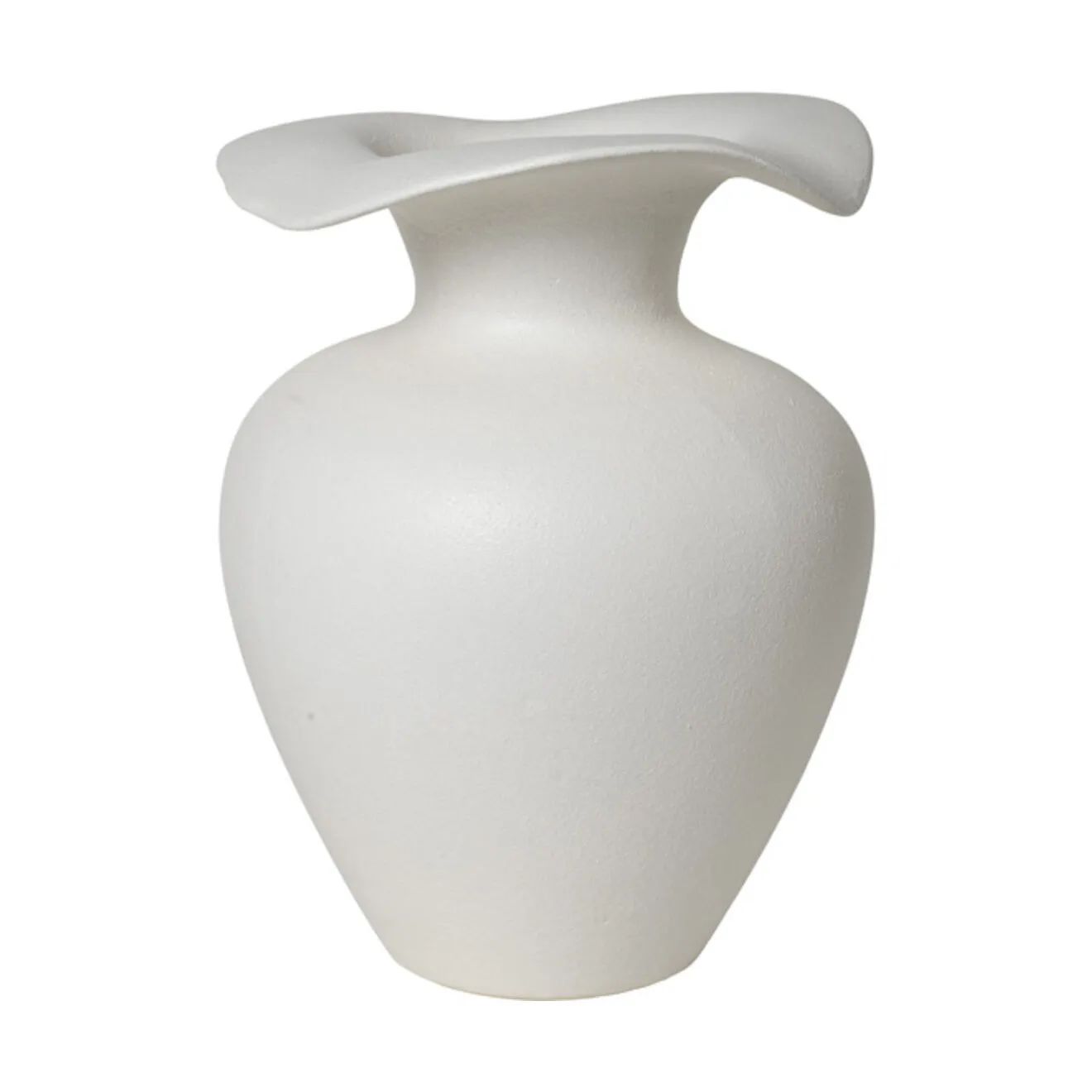 Broste Copenhagen Vaser Florentina Vase i Hvid, H32 x Ø24, 1
