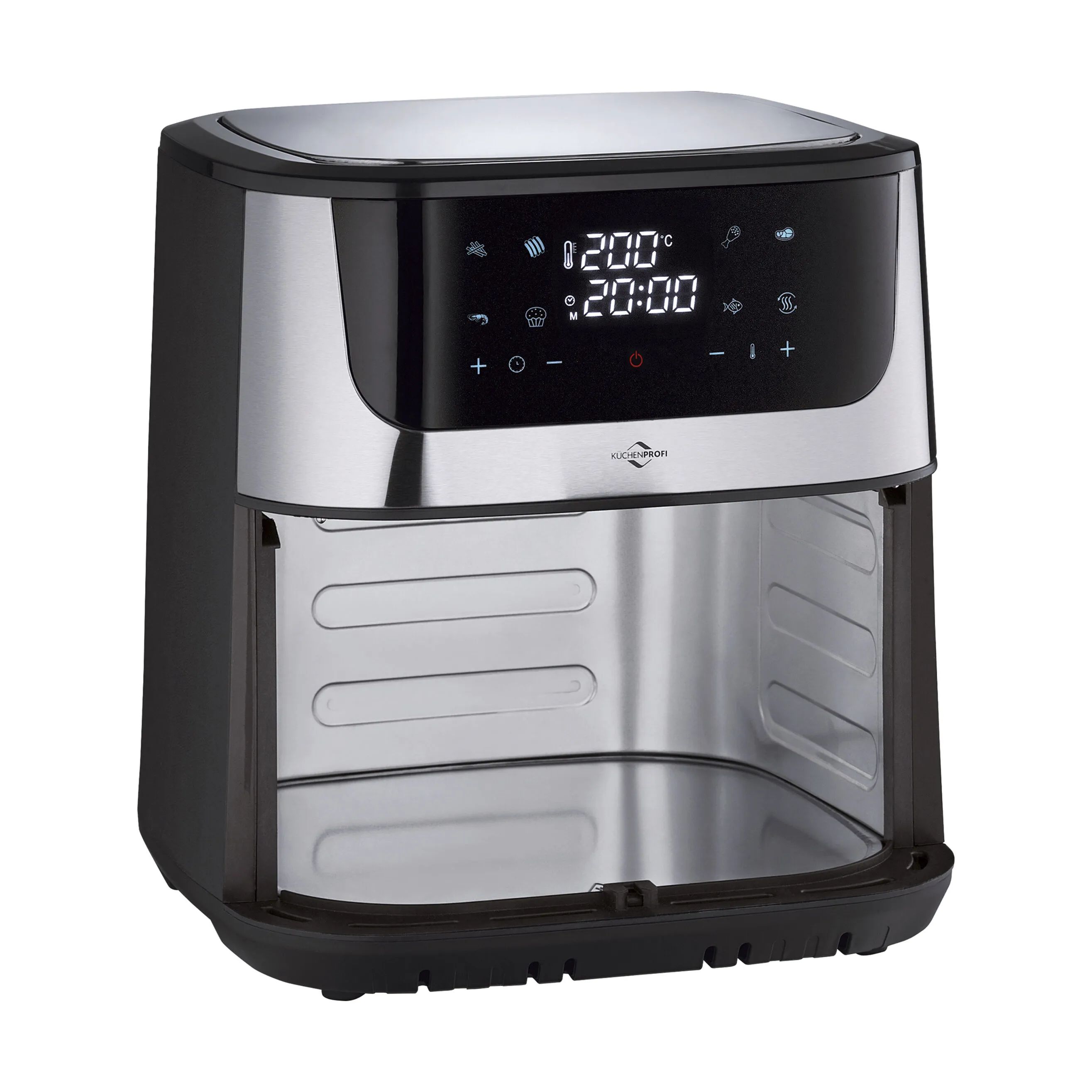 Küchenprofi Airfryers Impuls Airfryer i Grå, 3
