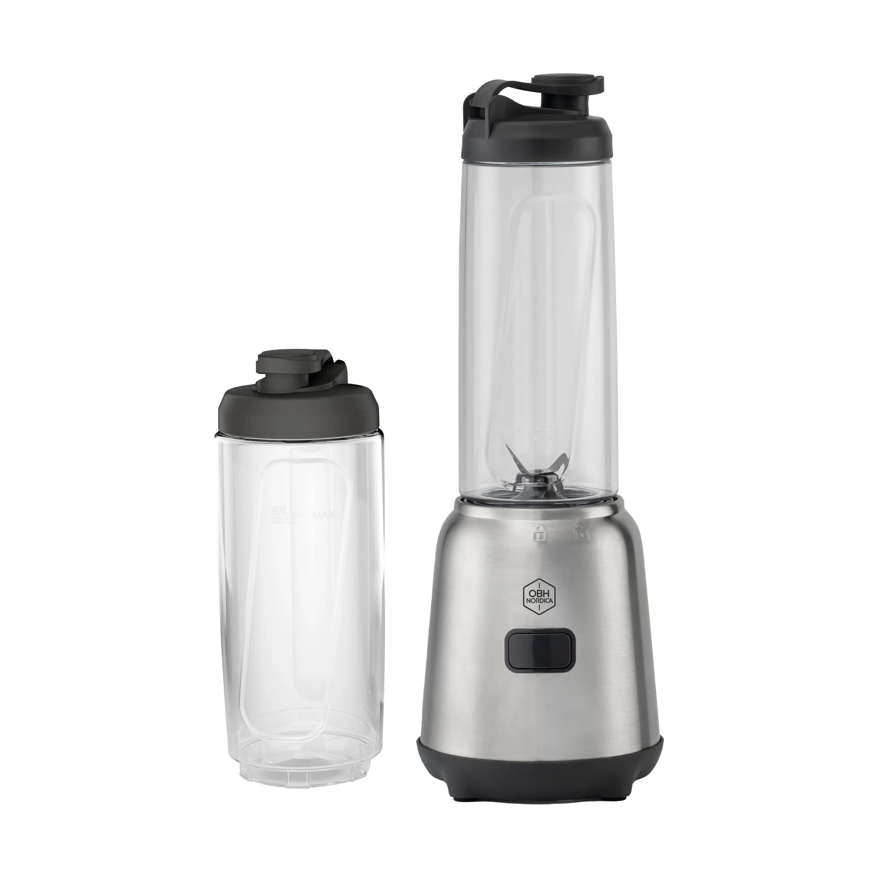 OBH Nordica Blendere Blender Mix & Move i Sølvfarvet, 1
