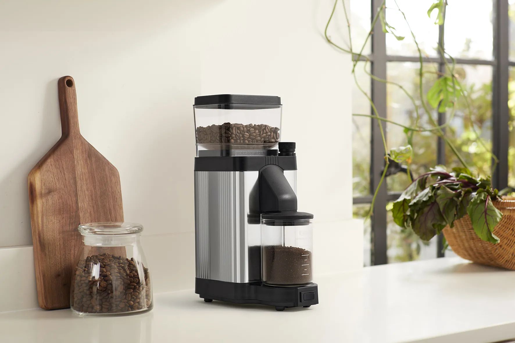 Moccamaster Kaffekværne Moccamaster KM5 Burr Grinder Kaffekværn i Polished Silver, 2