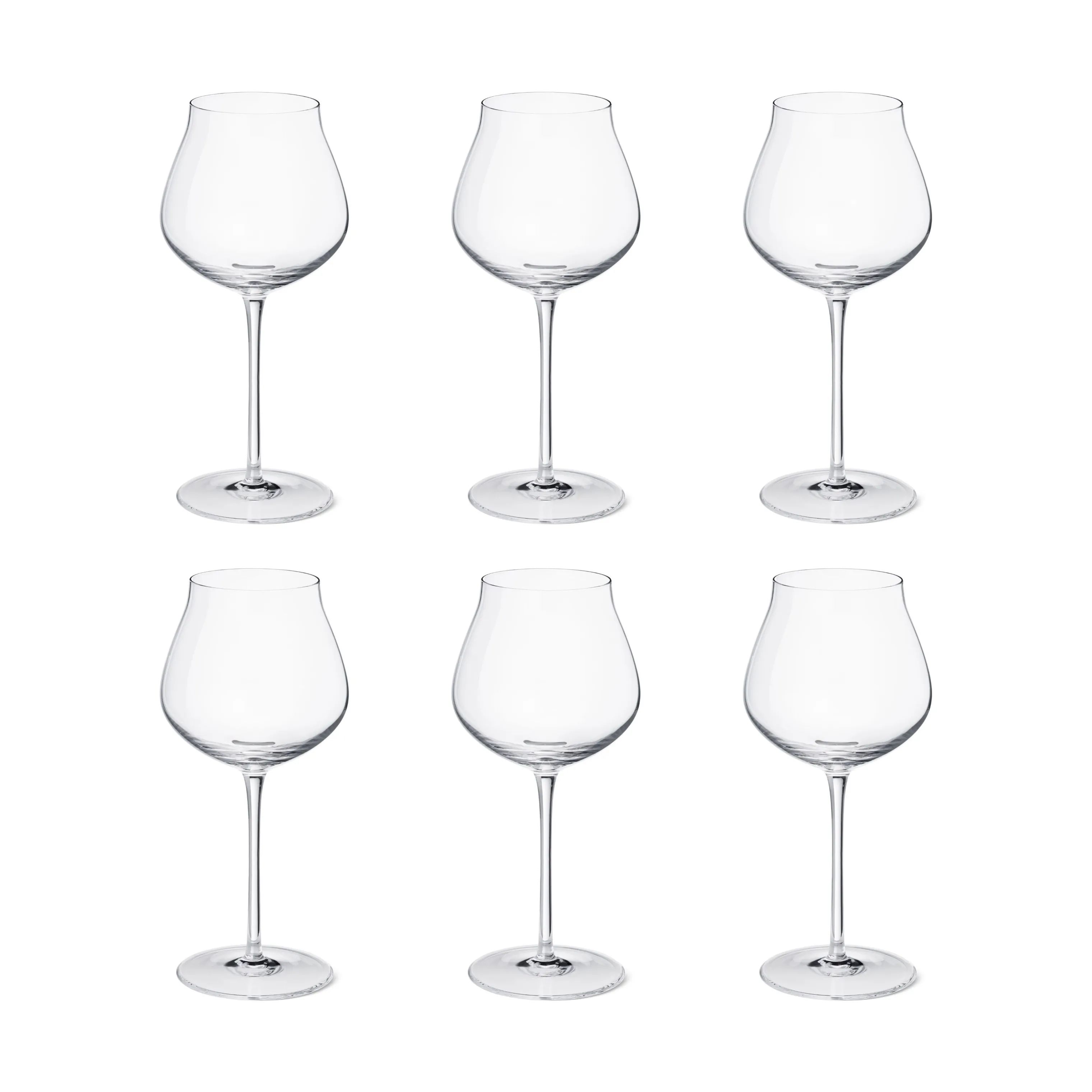 Georg Jensen Rødvinsglas Sky Rødvinsglas - 6 stk. i Klar, 50 cl, 1