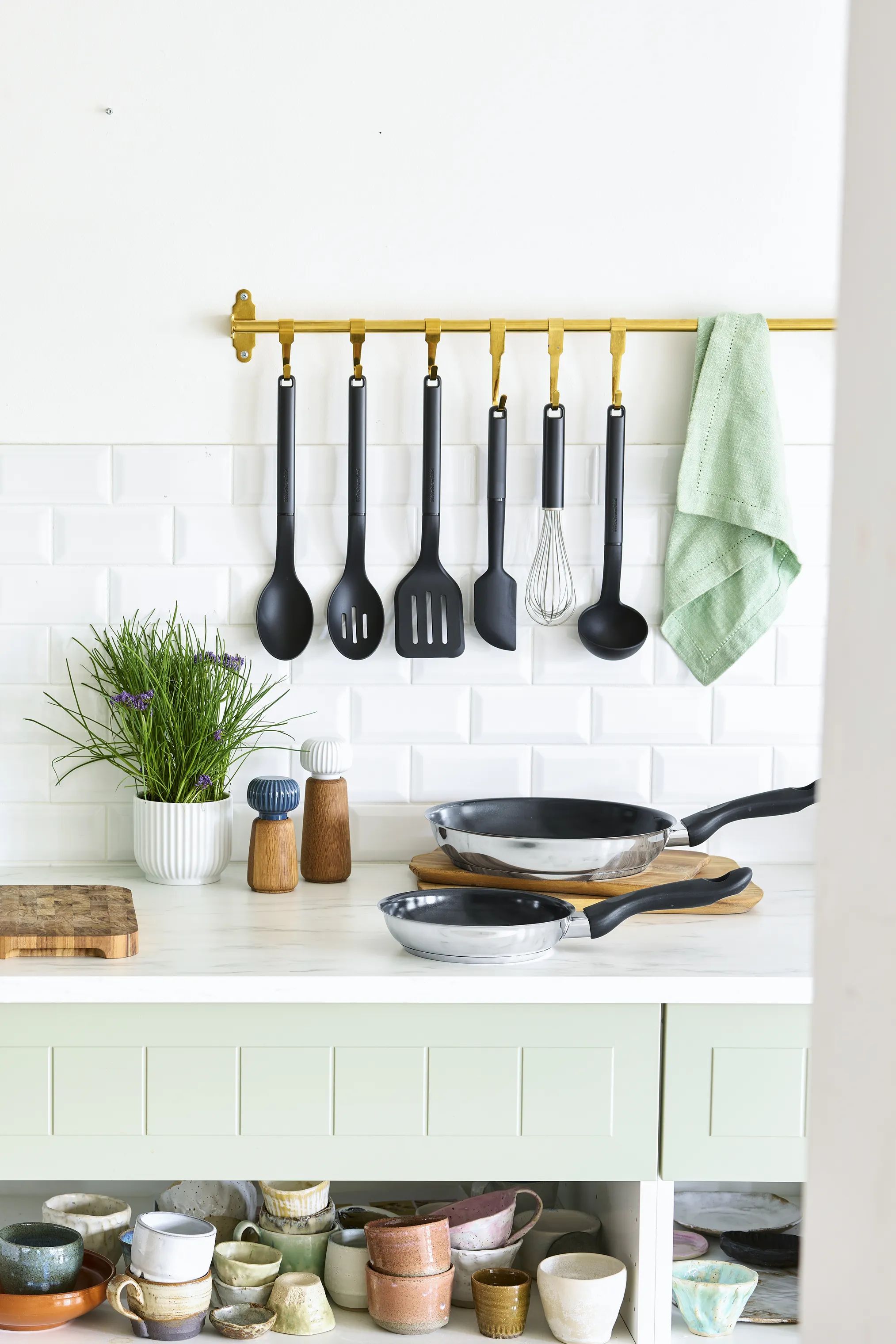 Cook & Baker Stegepander Pro Pandesæt - 2 dele i sort, 3