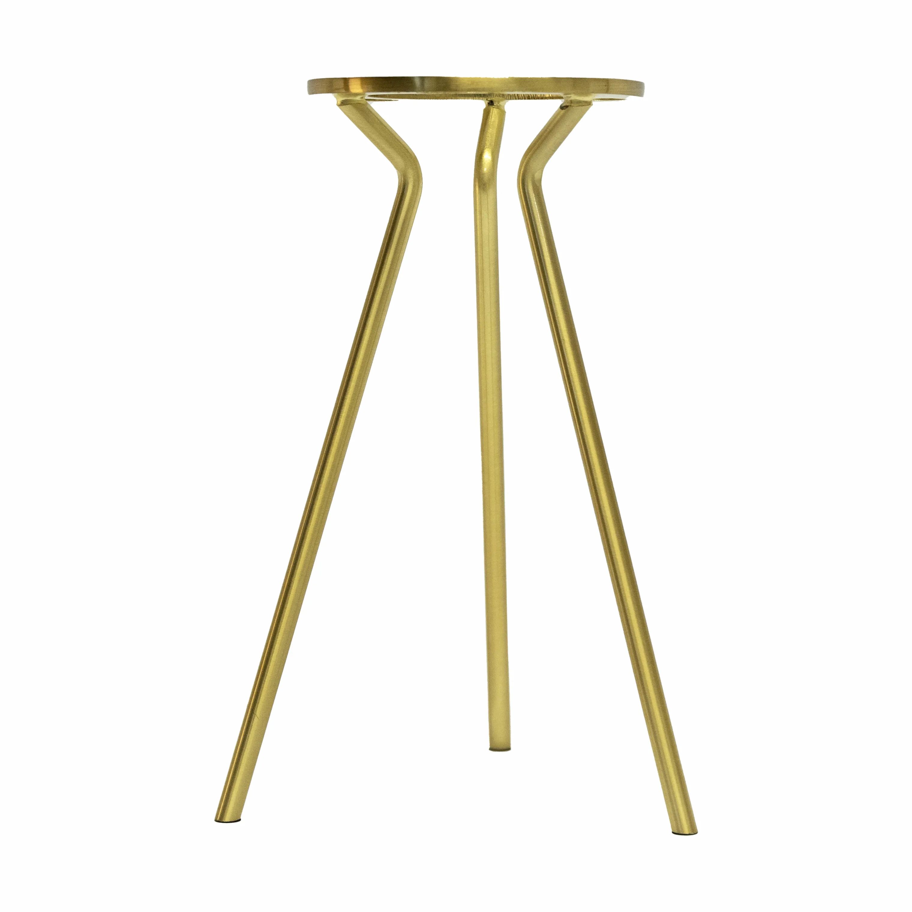 Atelier Pierre since 1968 Bordlamper Dentelles Tripod Lampefod i hvid/guldfarvet, 1
