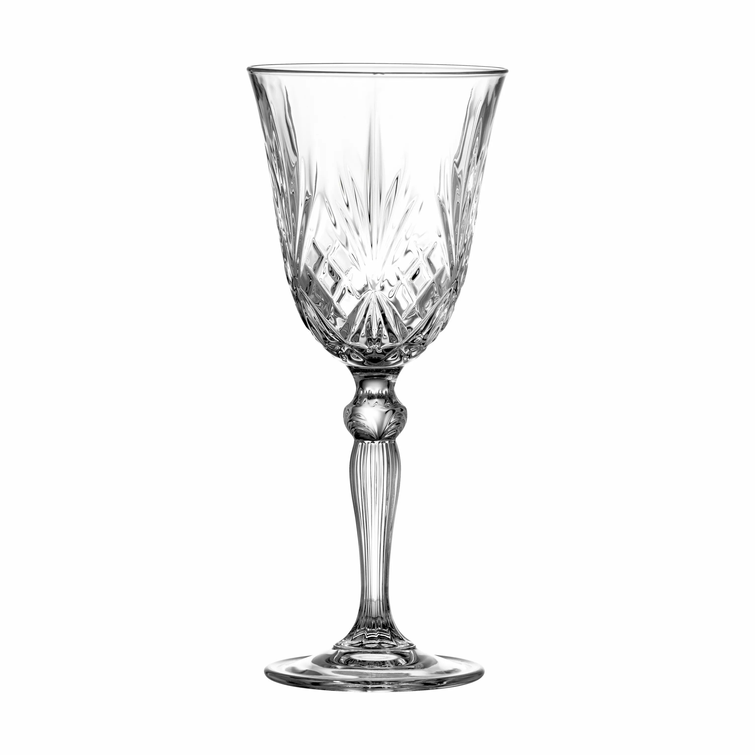 Lyngby Glas Hvidvinsglas Melodia Hvidvinsglas - 4 stk. i Klar, 21 cl, 3