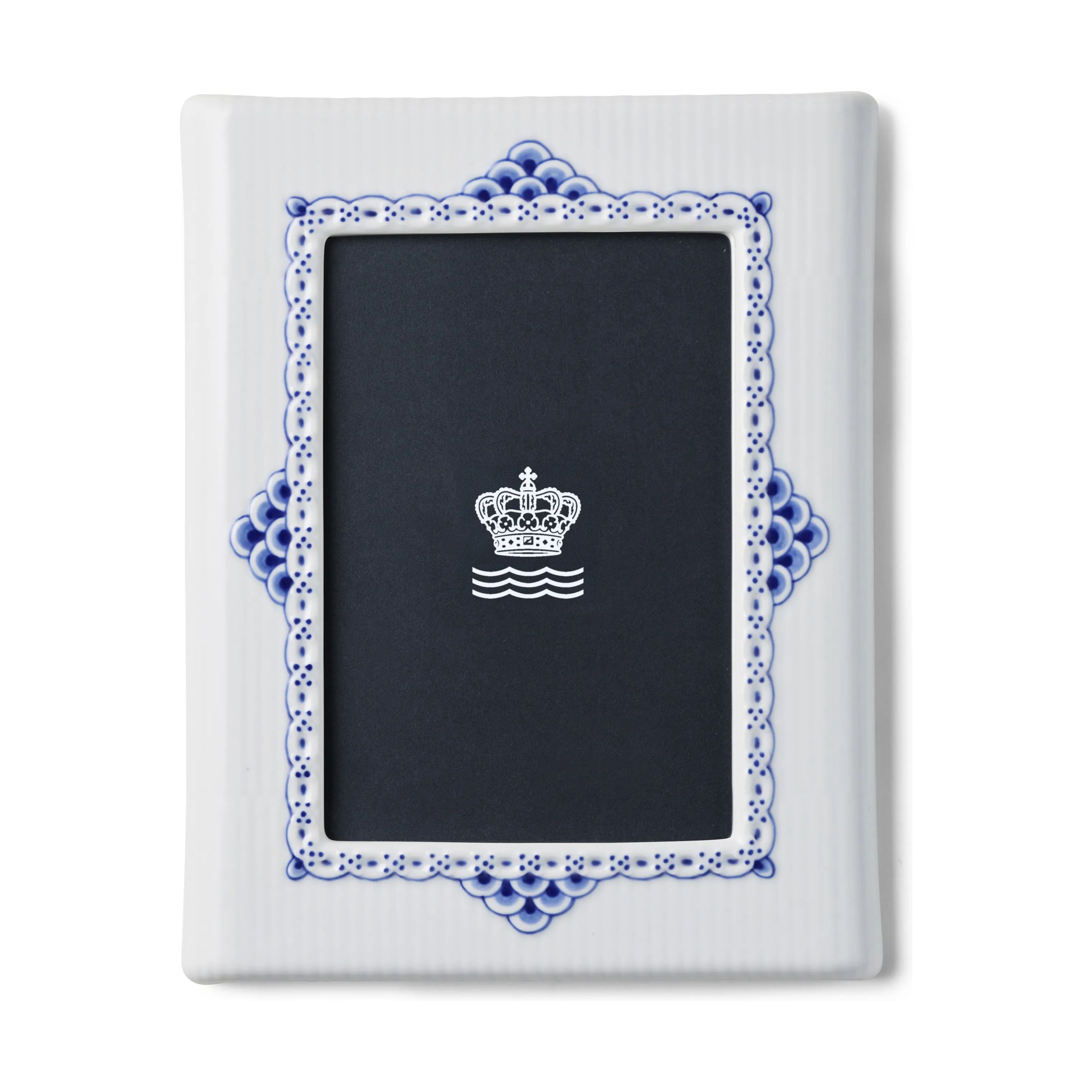 Royal Copenhagen Billedrammer Prinsesse Billedramme i Hvid/koboltblå, 1