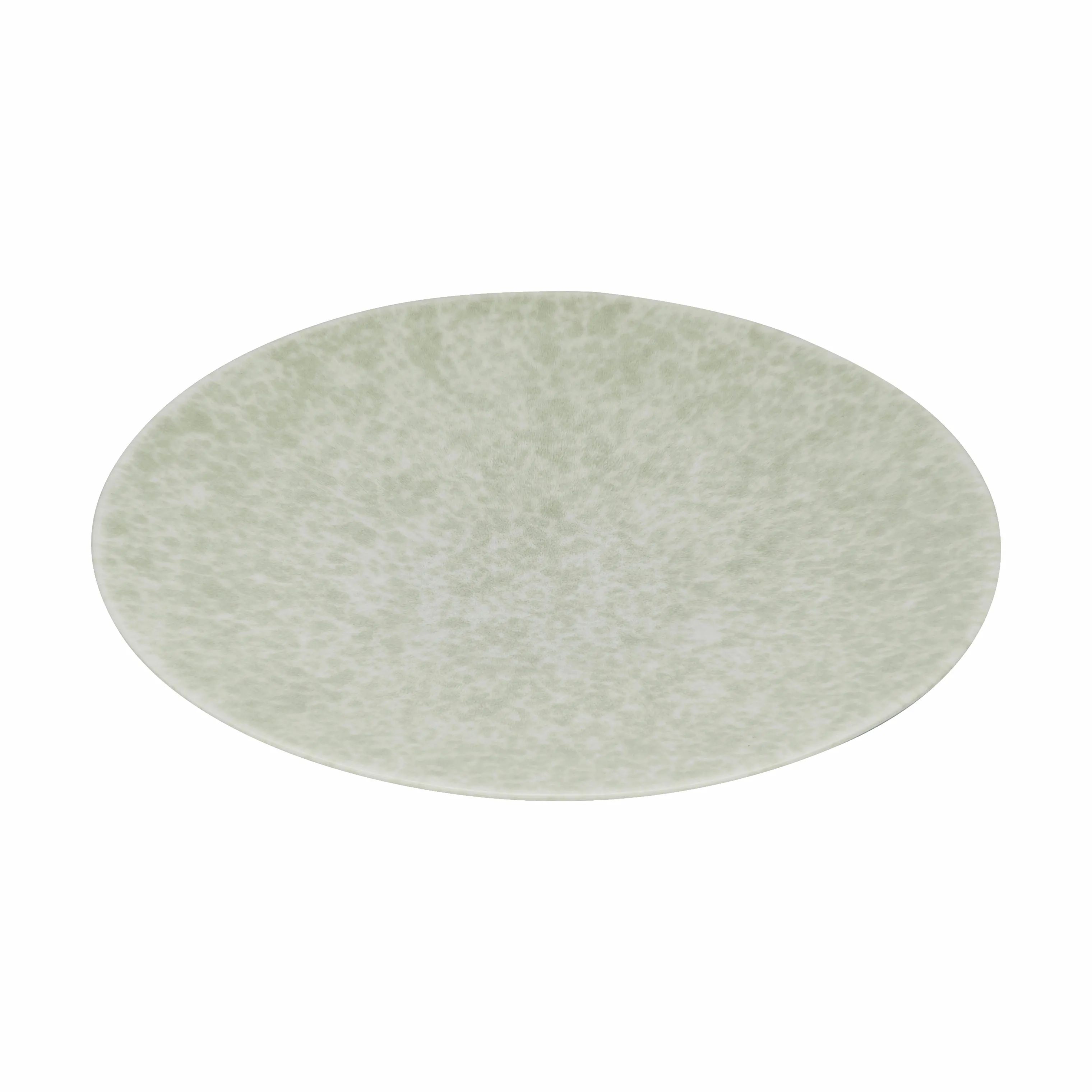 Kähler Serveringsfade Unico Fad Porcelæn i Pastelgrøn, 30 cm, 1