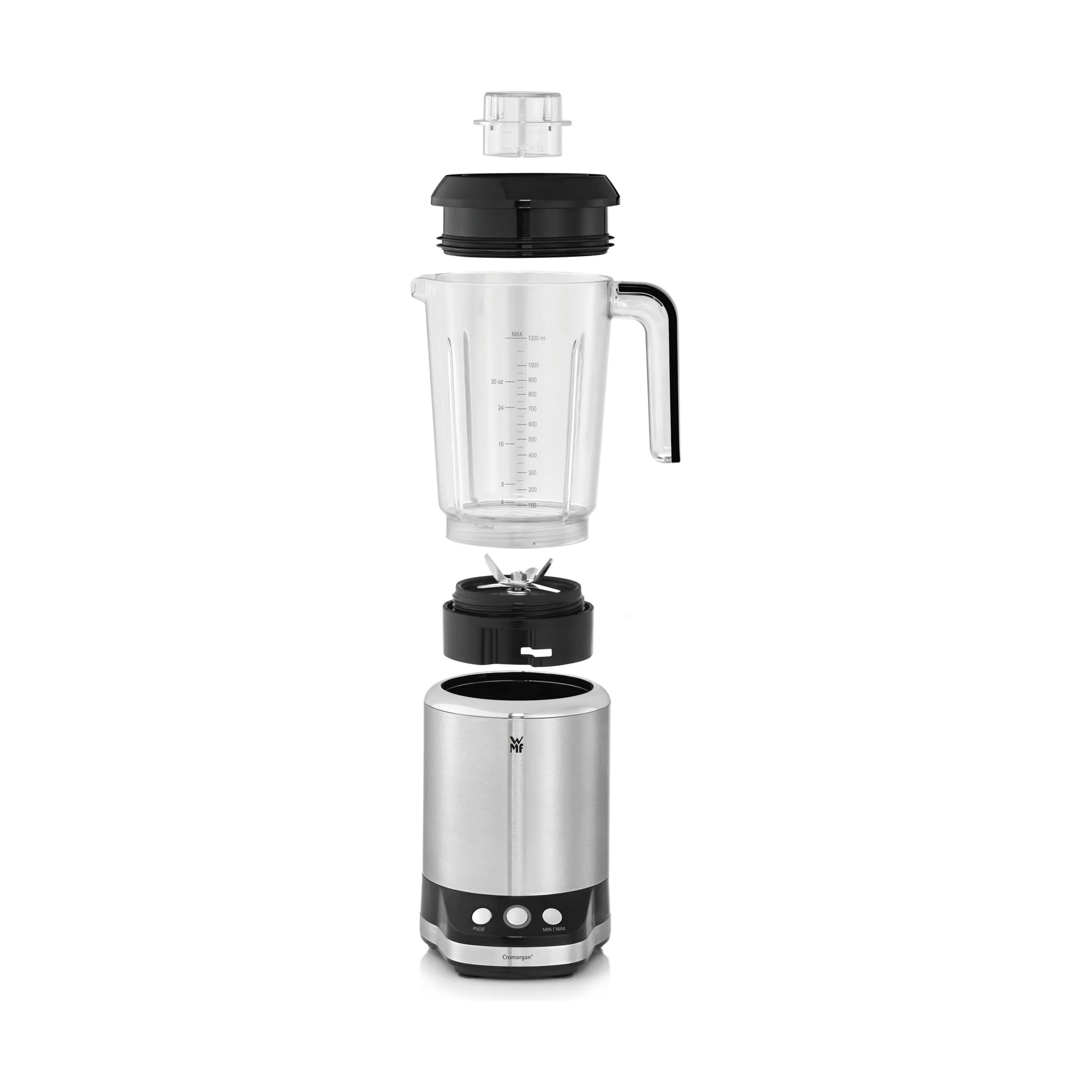 WMF Blendere Kult Blender i Sølvfarvet / Sort, 3