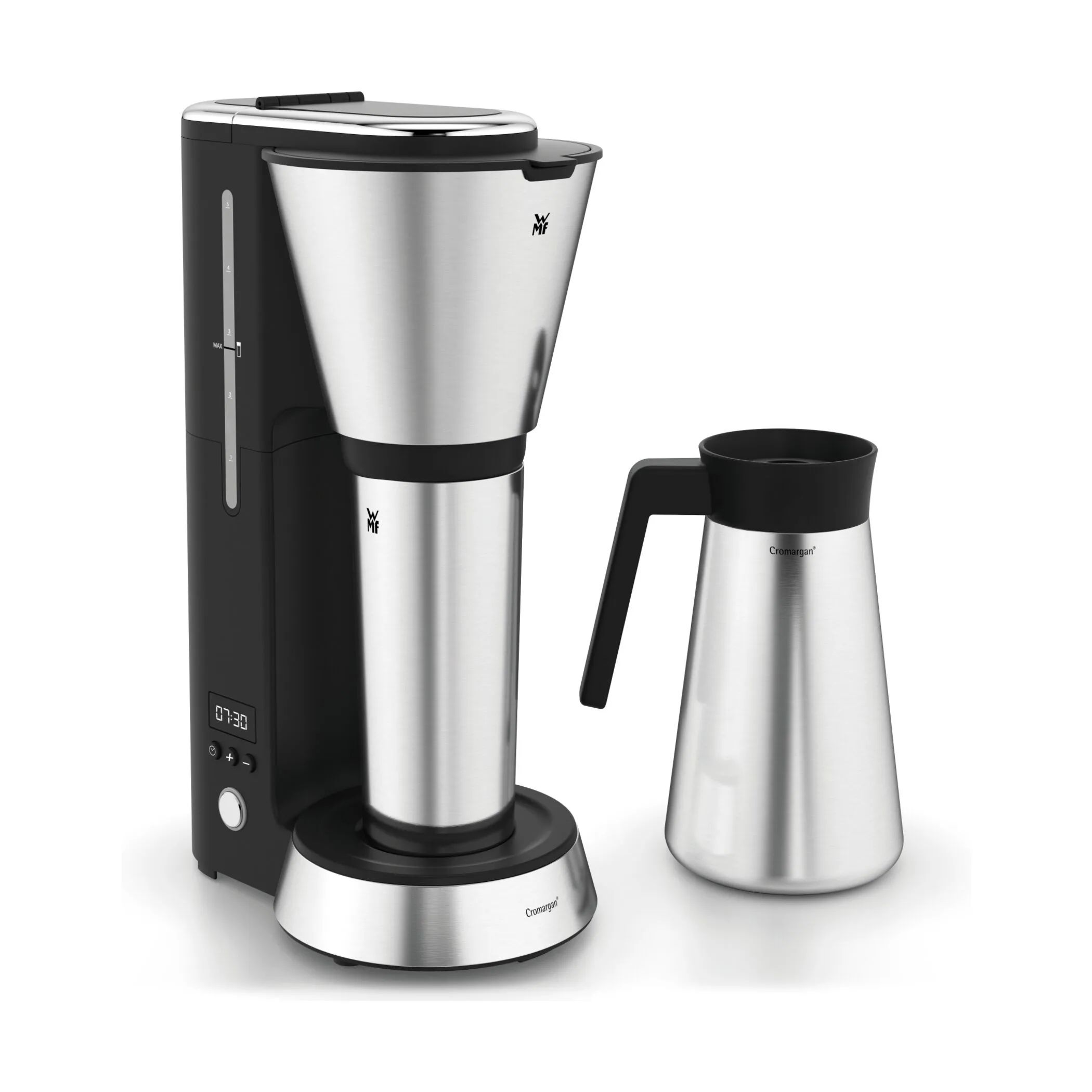 WMF Kaffemaskiner KitchenMinis Thermo+2Go Kaffemaskine i Sølvfarvet, 4