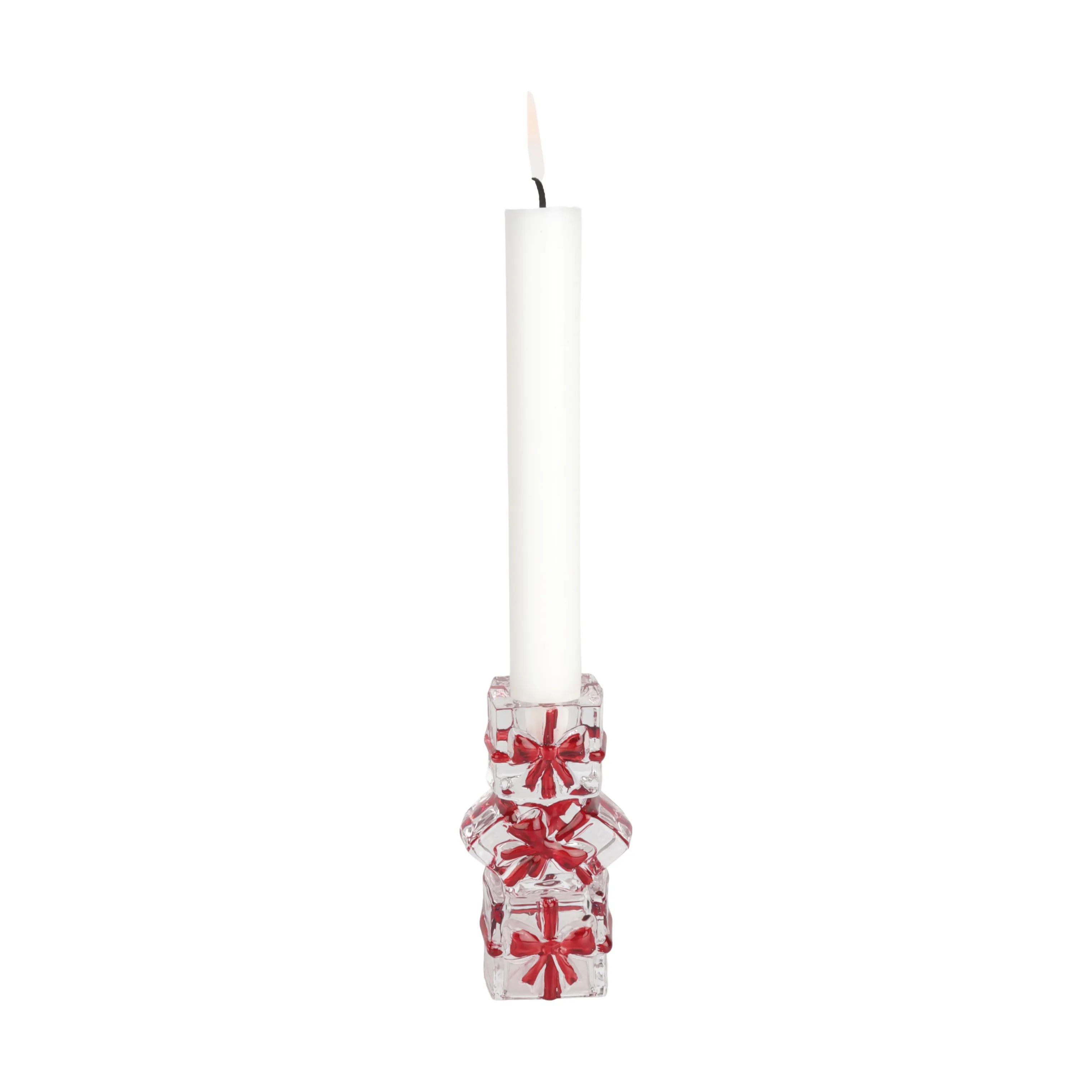 Casa Christmas Lysdekoration Glaslysestage i 10 cm, 1