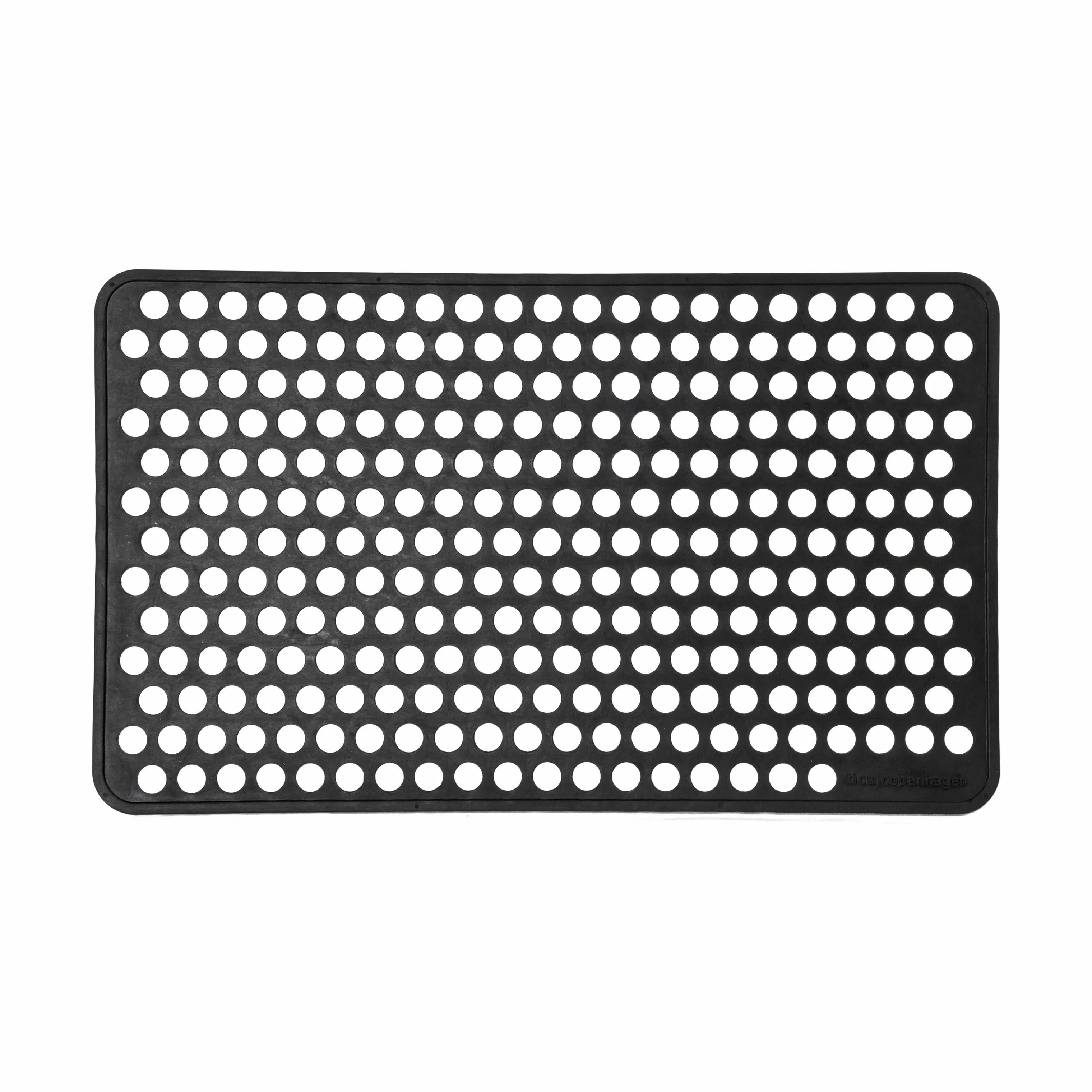 Tica Copenhagen Dørmåtter Dot Dørmåtte i Sort, B45 x L75 cm, 1
