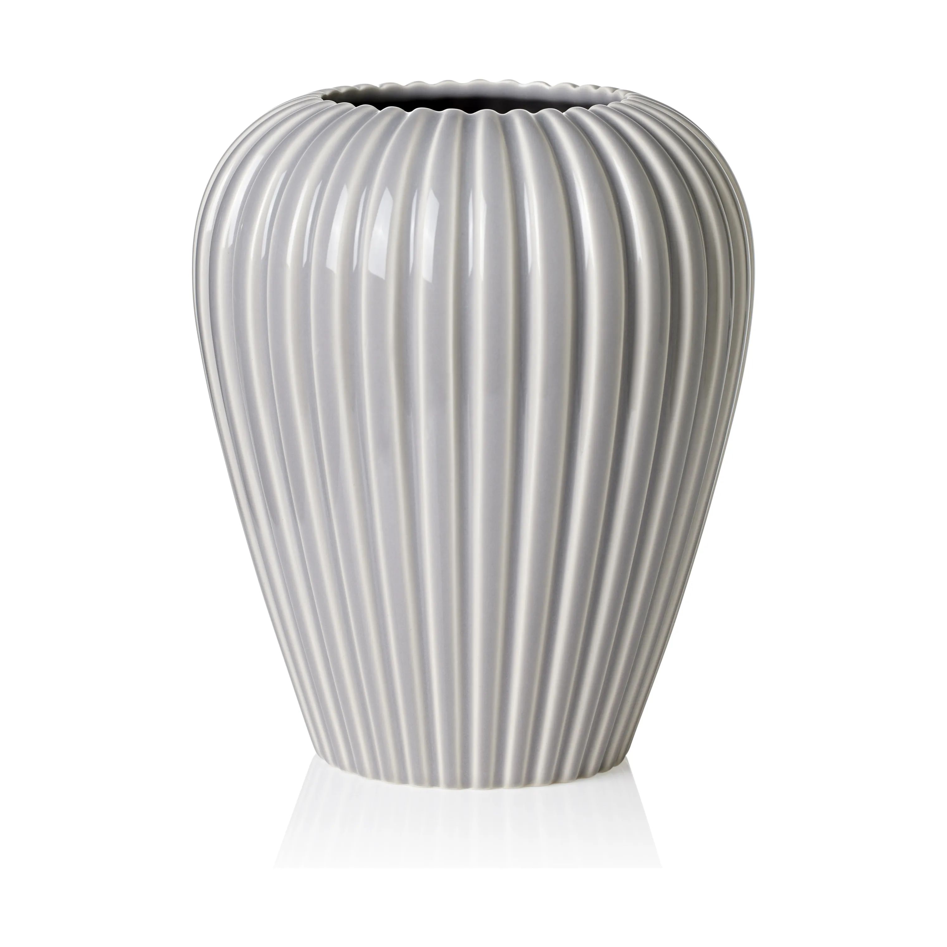 erik bagger a/s Vaser Eslau Lilje Vase i grå, 20 cm, 1