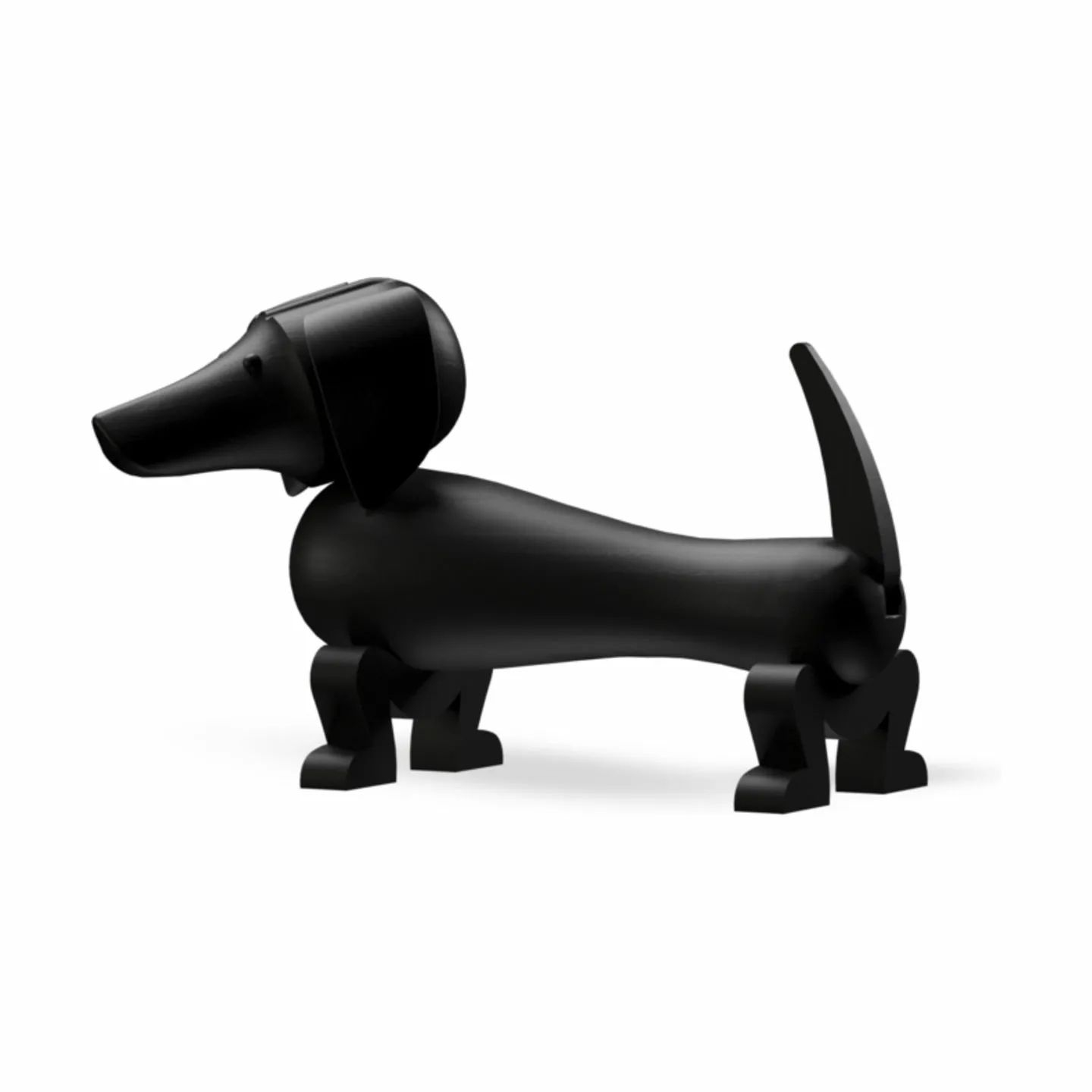 Kay Bojesen Dyrefigurer Gravhund i Mørk bejdset eg, 195 cm, 1