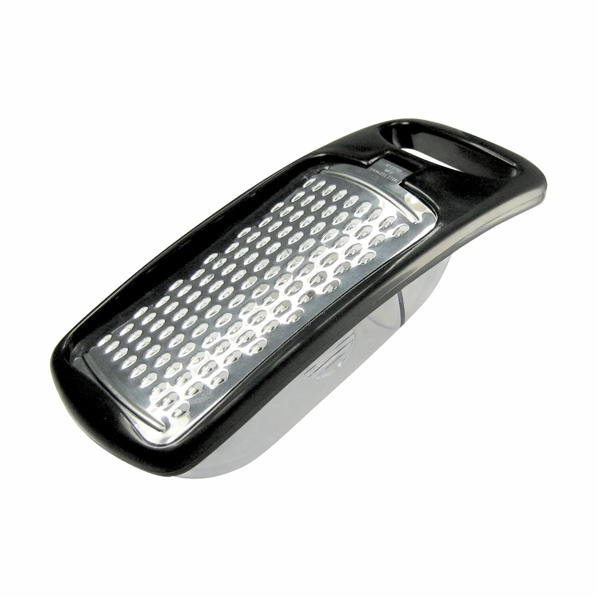 Gastromax Rivejern Mini Rivejern m. beholder i Sort/Stål/Transparent, 1