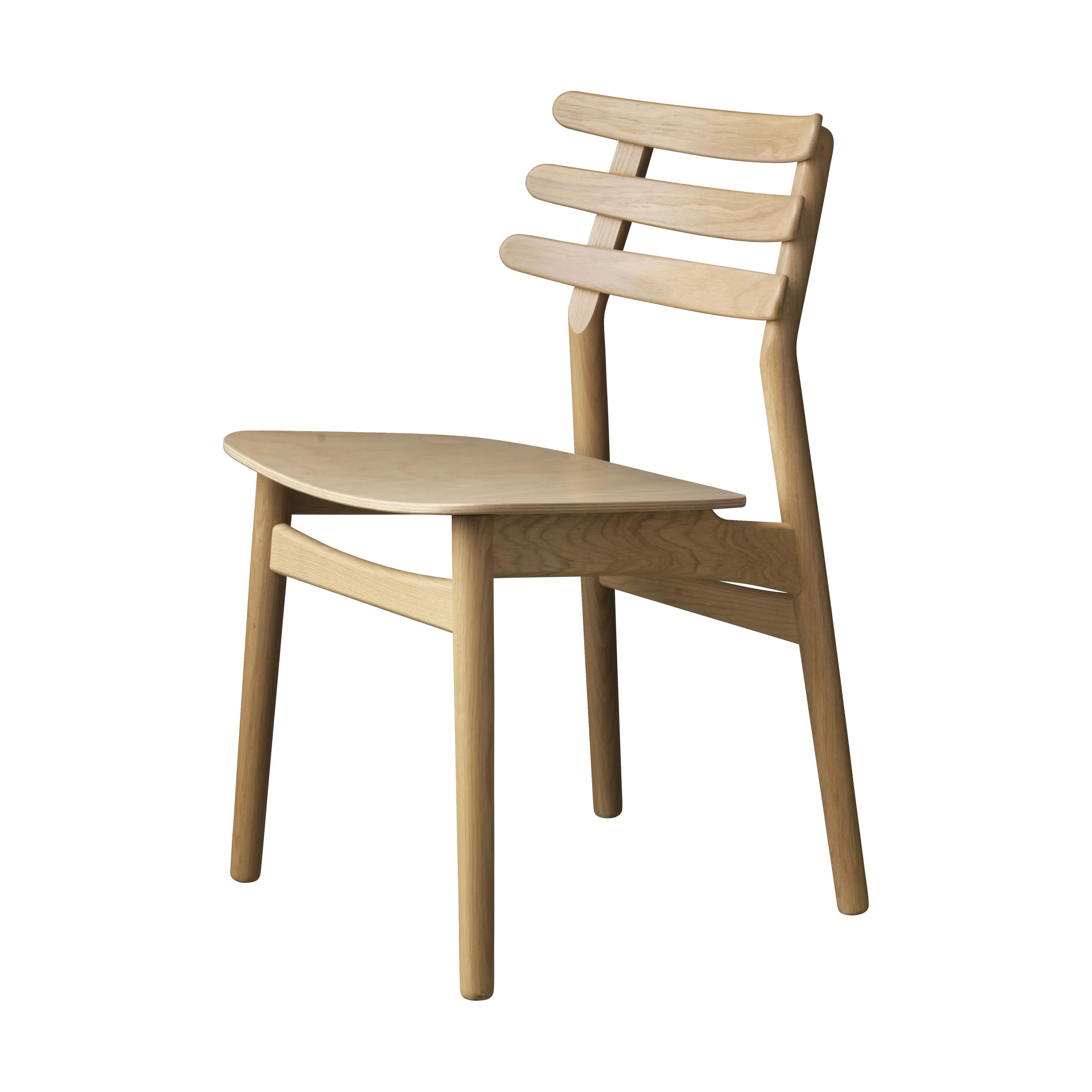 FDB Møbler Spisebordsstole J48 Spisebordstol i Natur, 78,5 cm, 2