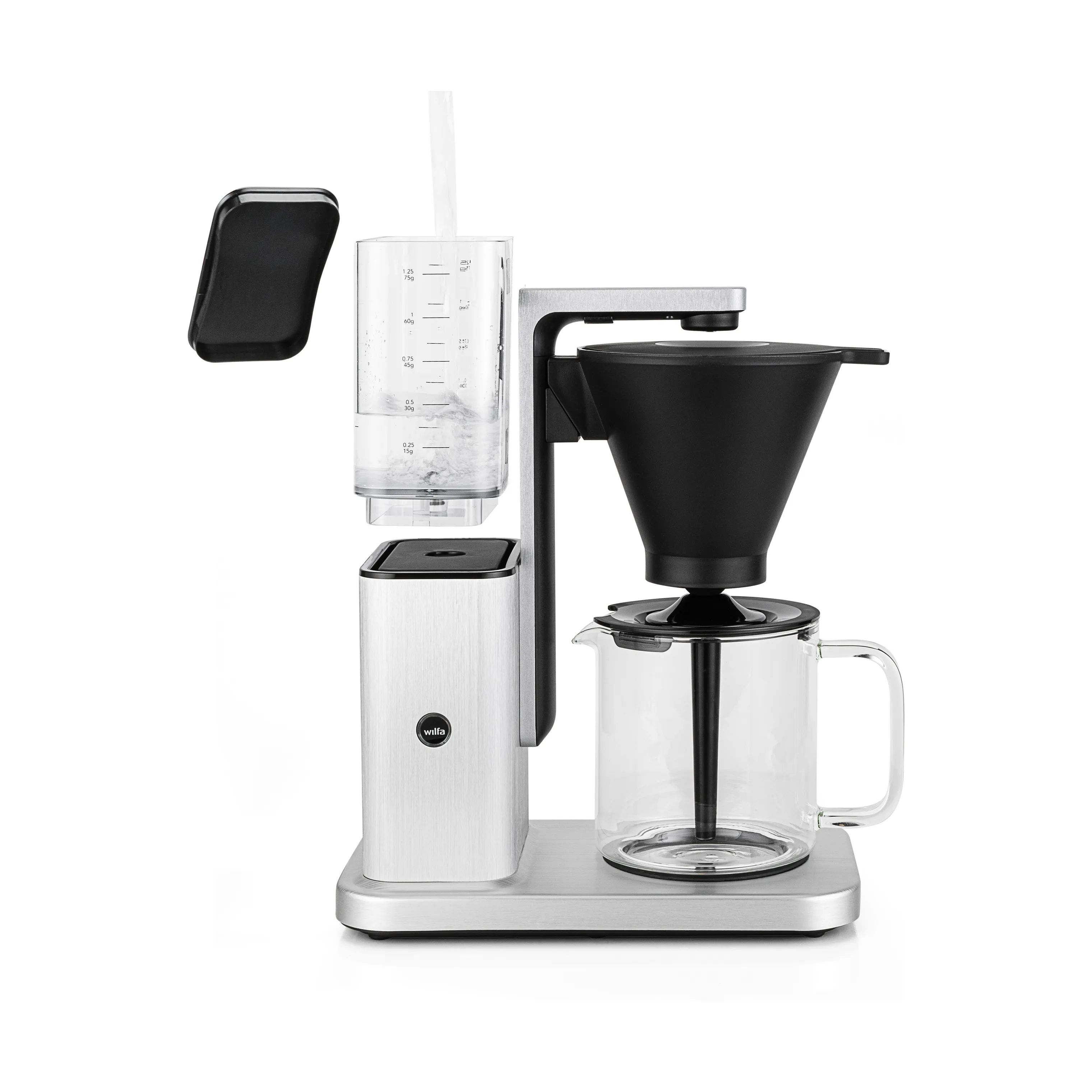Wilfa Kaffemaskiner Zense Kaffemaskine i Sølvfarvet, 10