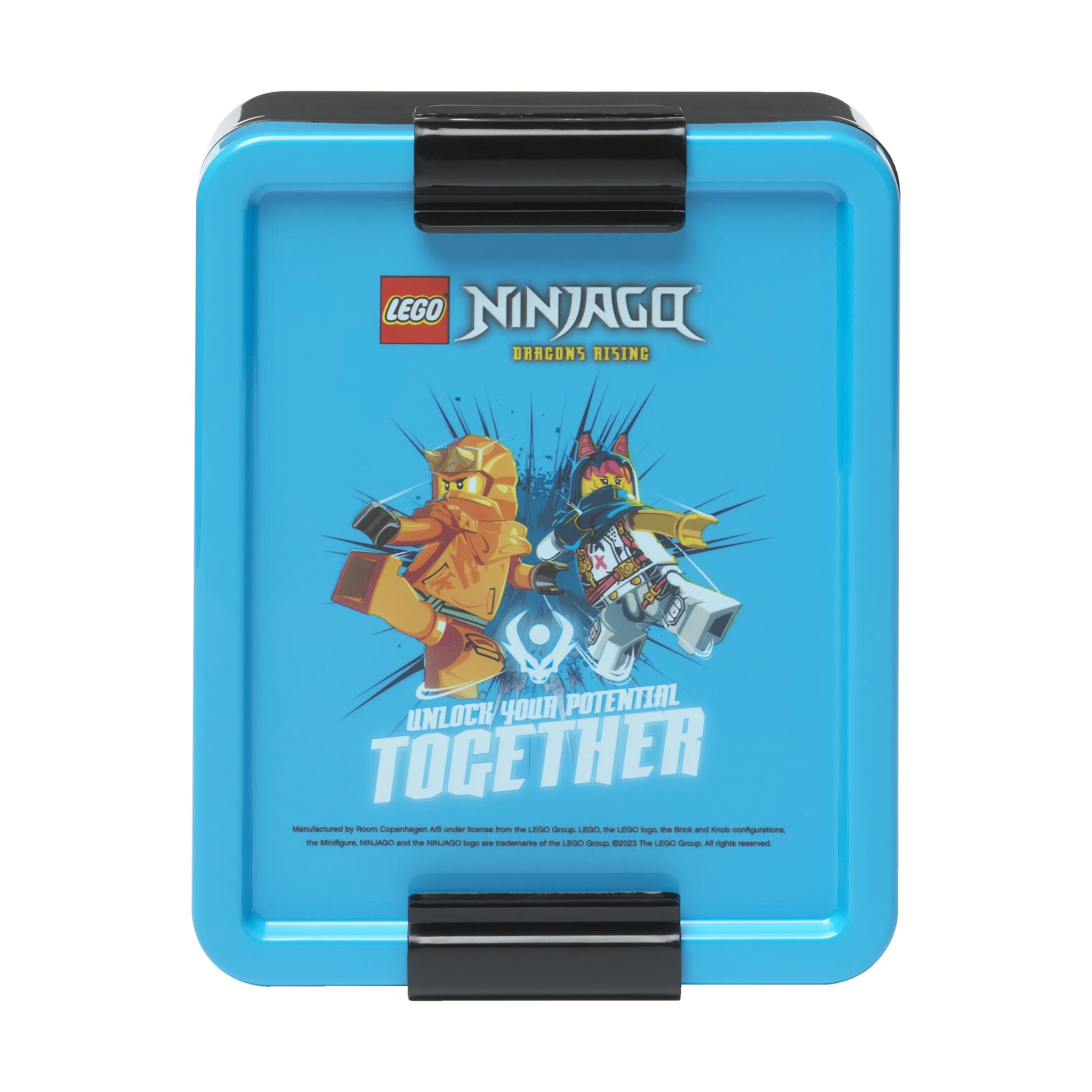 LEGO Madkasser Ninjago Madkasse i Sort/turkis, 1