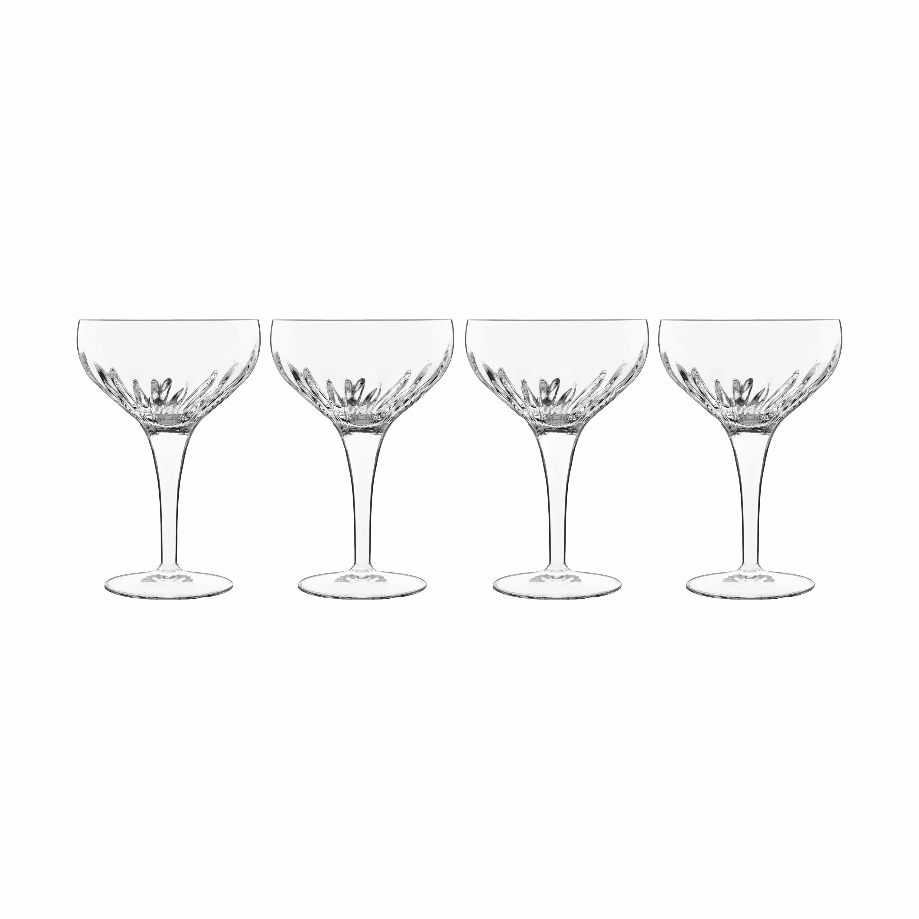 Luigi Bormioli Cocktailglas Mixology Cocktailglas - 4 stk. i klar, 22.5 cl, 1
