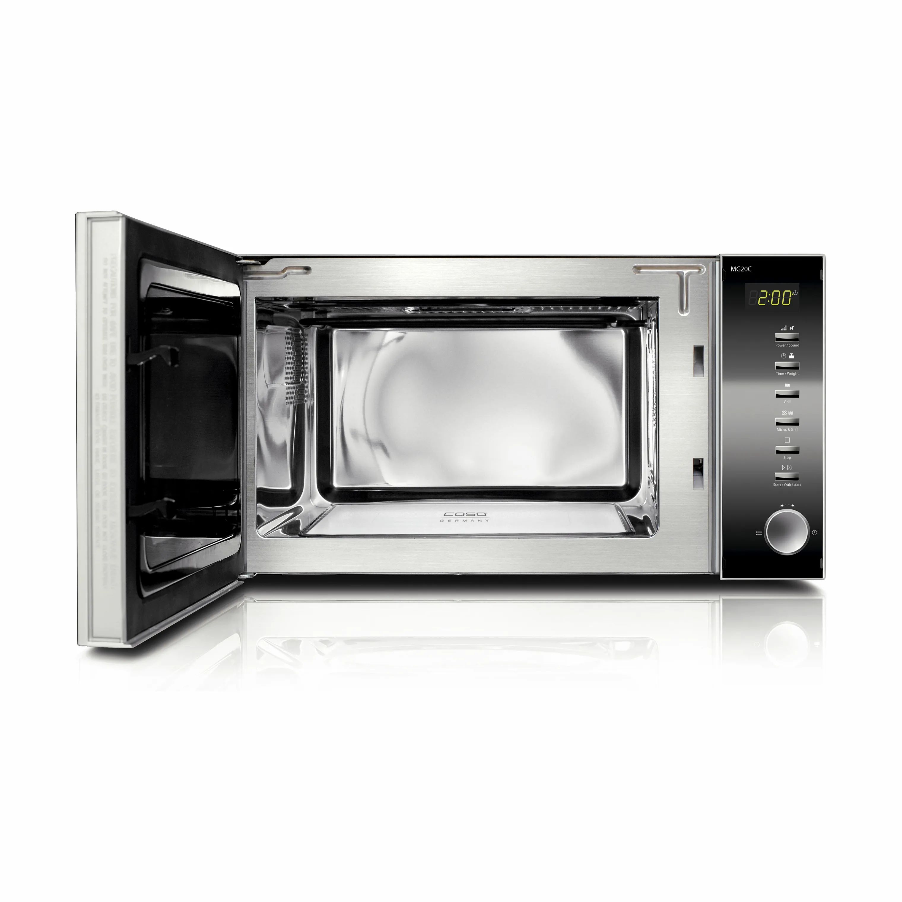 Caso Mikroovne Mikrobølgeovn MG20 Ceramic CS3323 i sort, 4