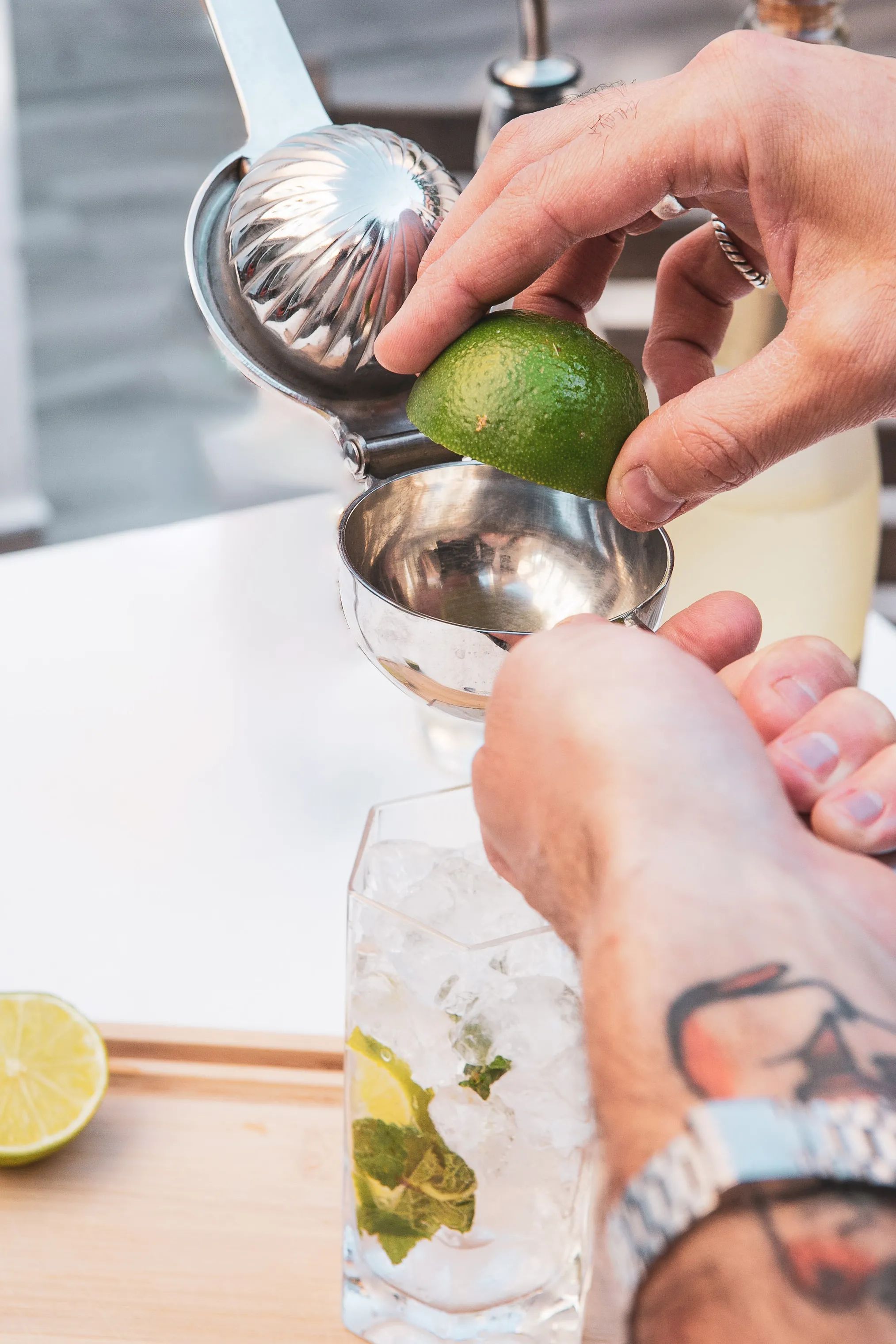Cocktail Club Øvrigt bartilbehør Citruspresser i stål, 2