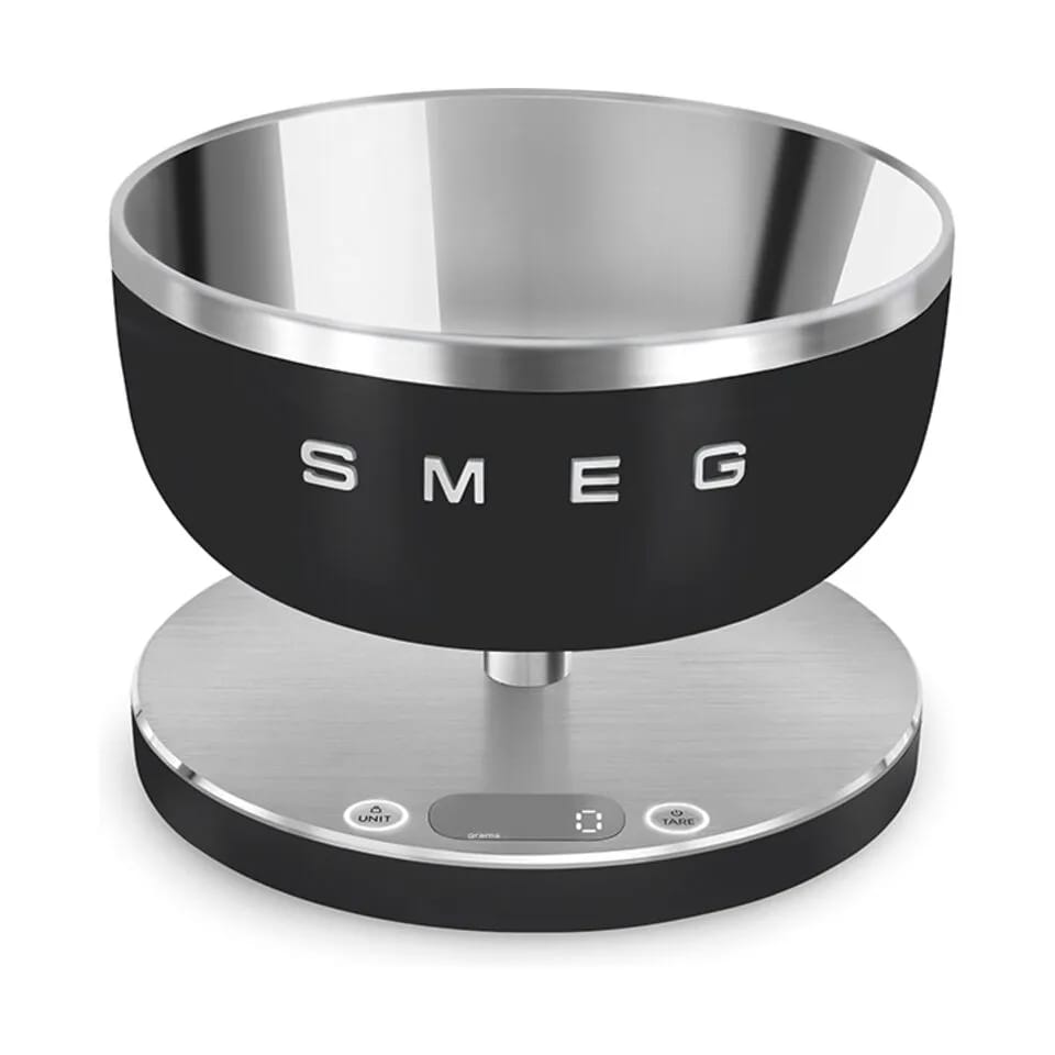Smeg Bagevægte Collezione Køkkenvægt i Mat sort, 1