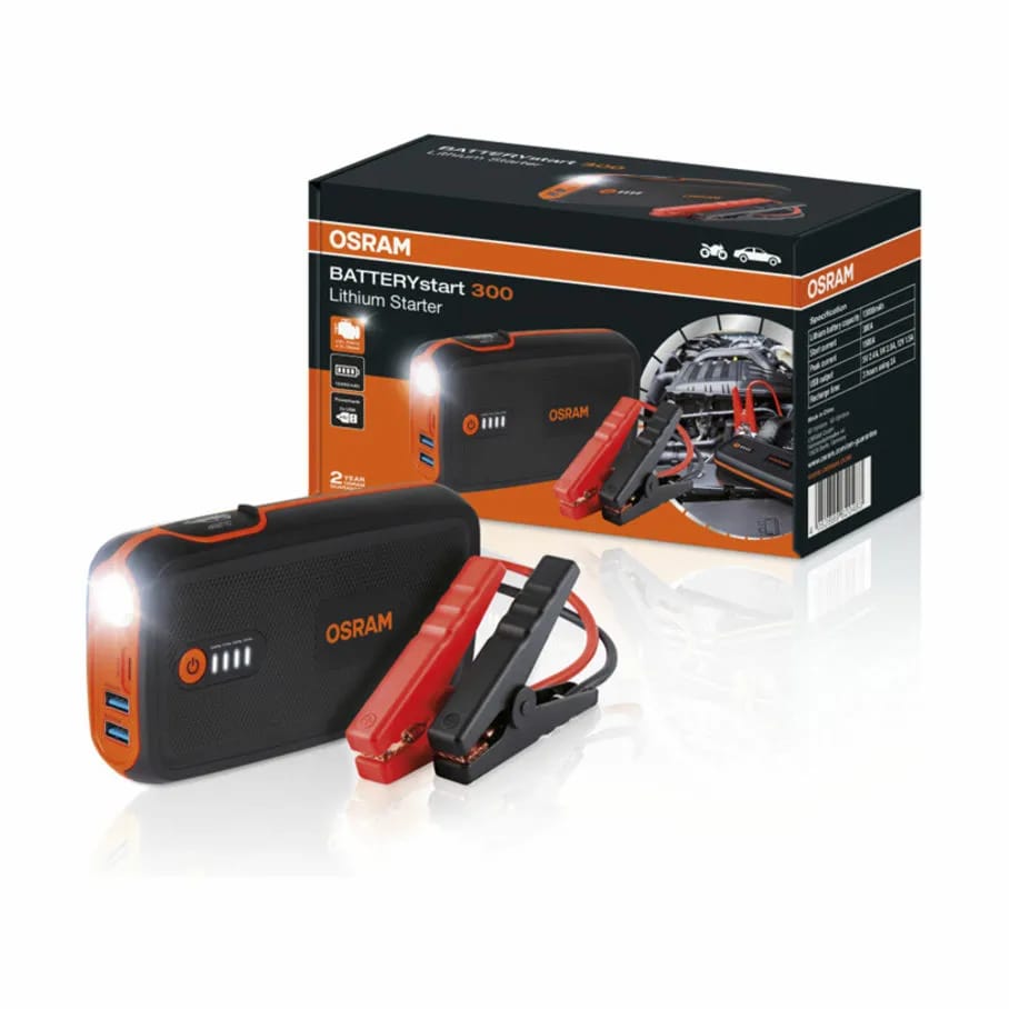 OSRAM Øvrigt biludstyr Batteri Starter i Sort, 1