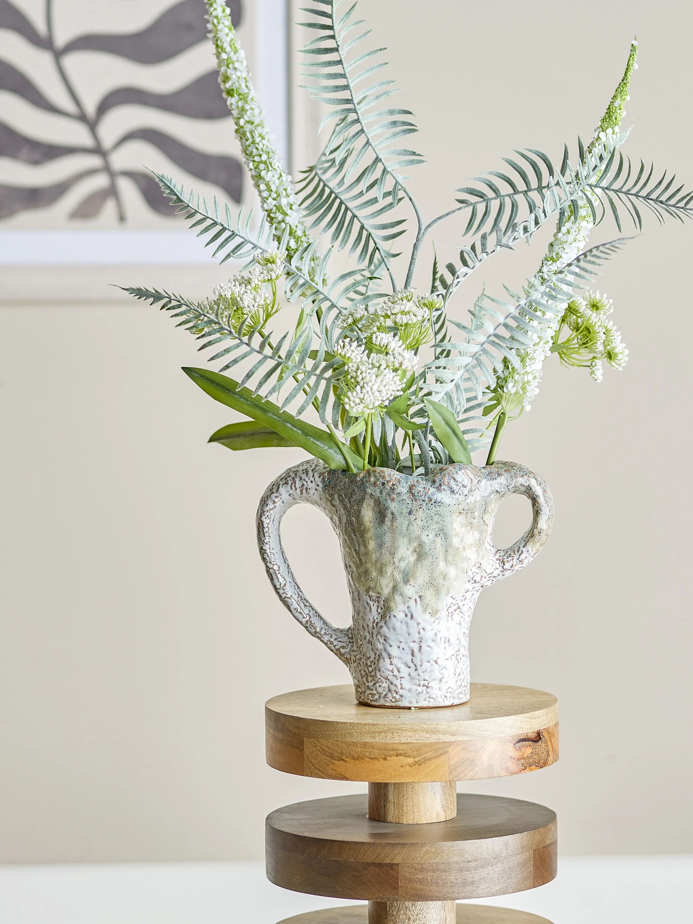 Bloomingville Vaser Ledger Vase i Grøn, 2