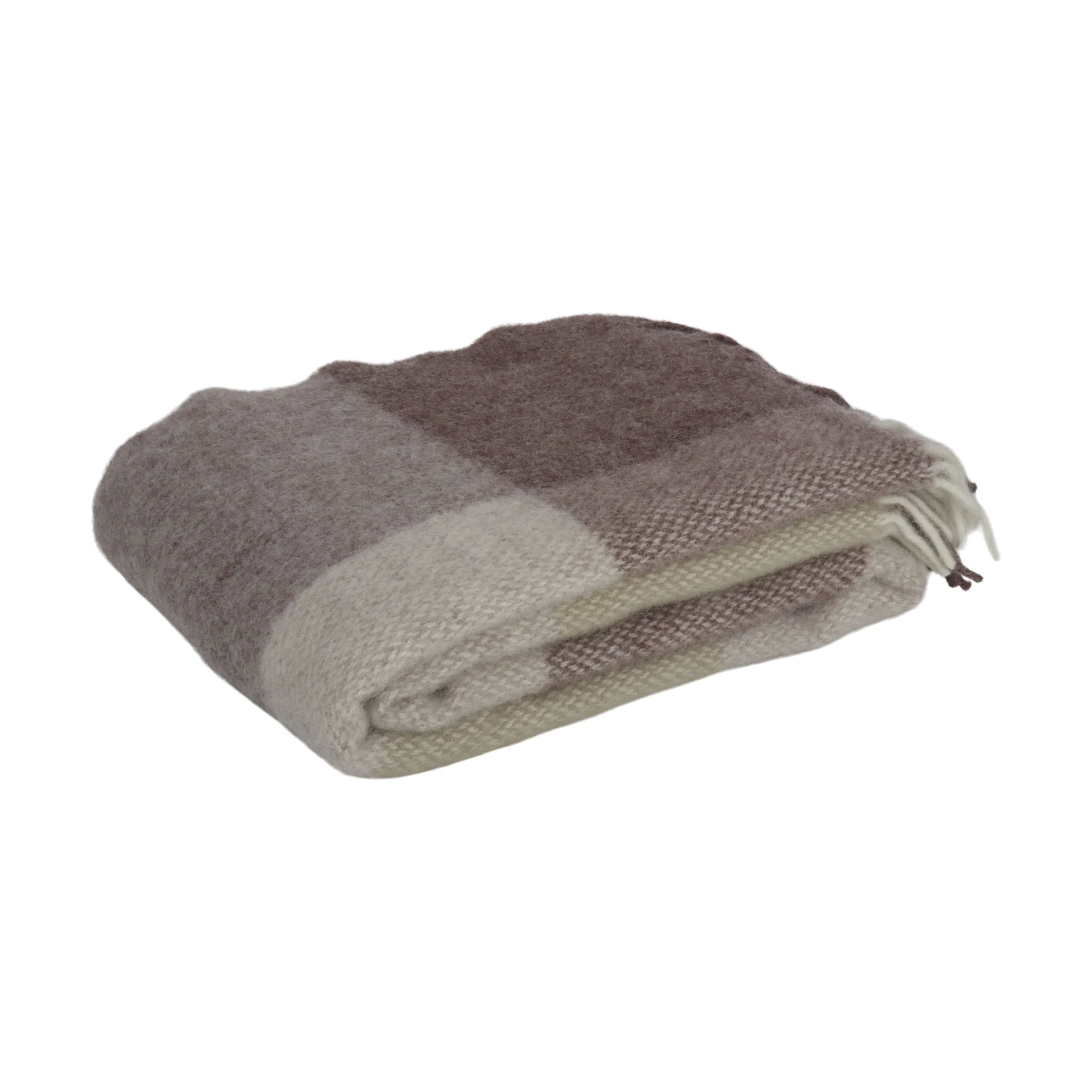 Rosenhills Væveri Plaider Alma Plaid i Beige, 1