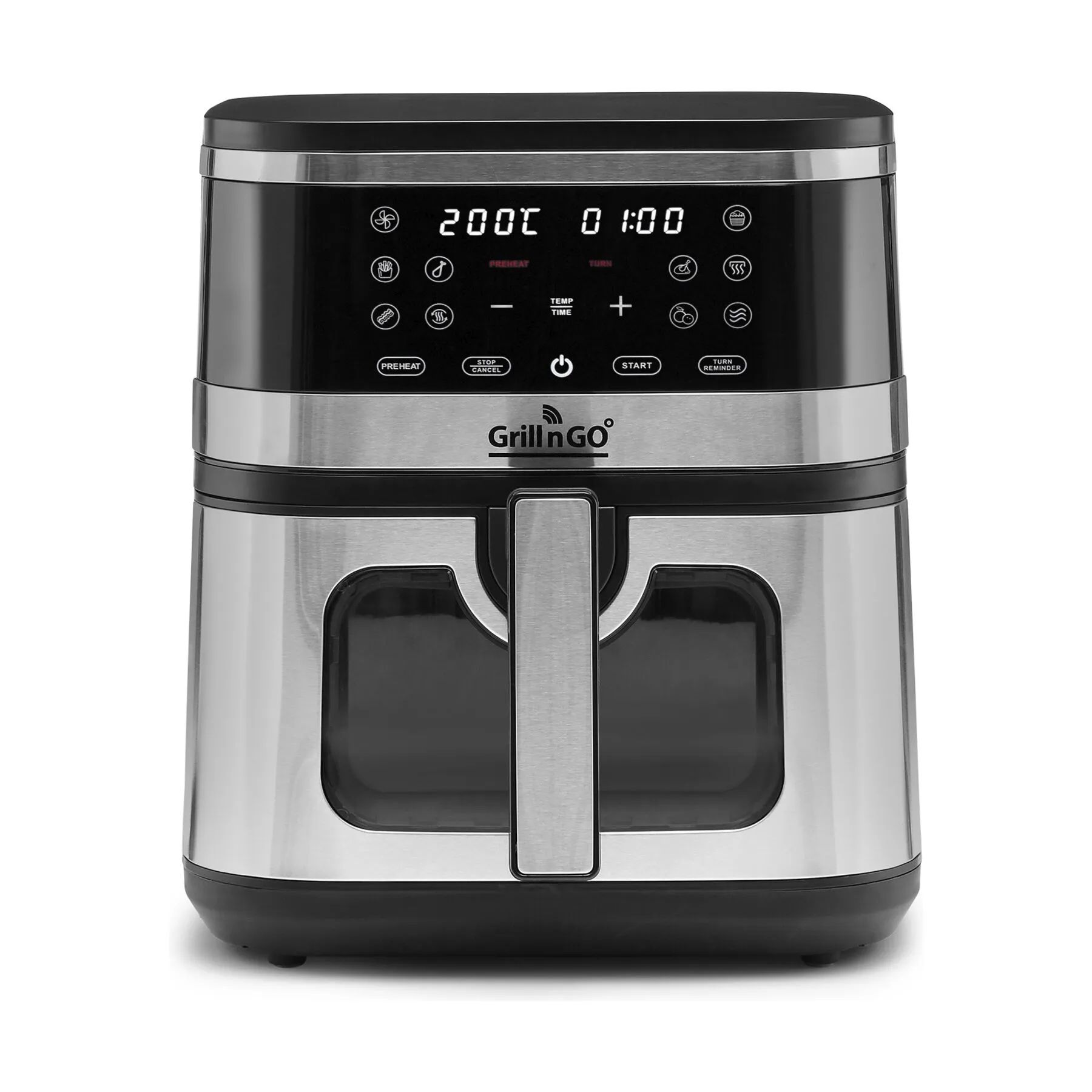 GRILL'N'GO Airfryers Barcelona Airfryer i Sort, 1