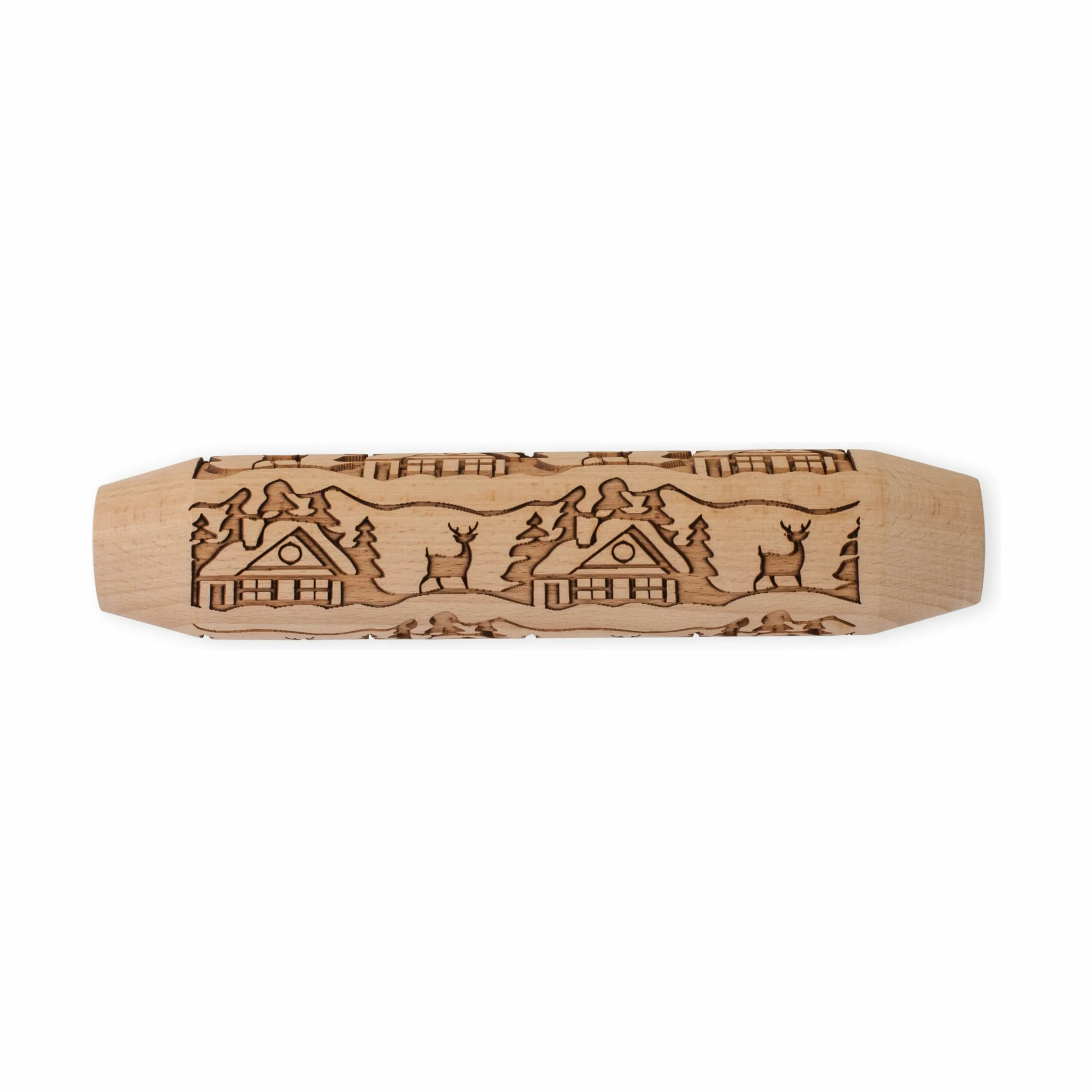 Nordic Ware Kageruller Kavel Woodland Cottage Kagerulle i Brun, 1