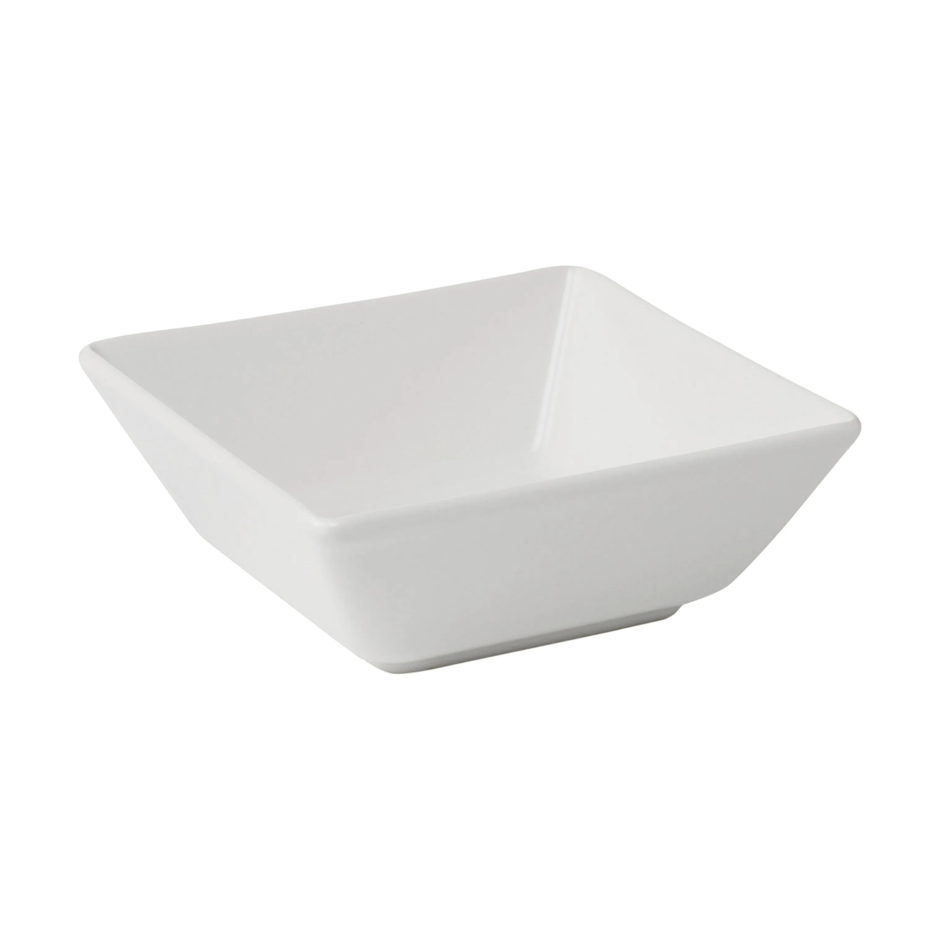 Aida Serveringsskåle Quadro Skål i Hvid, 13 cm, 1