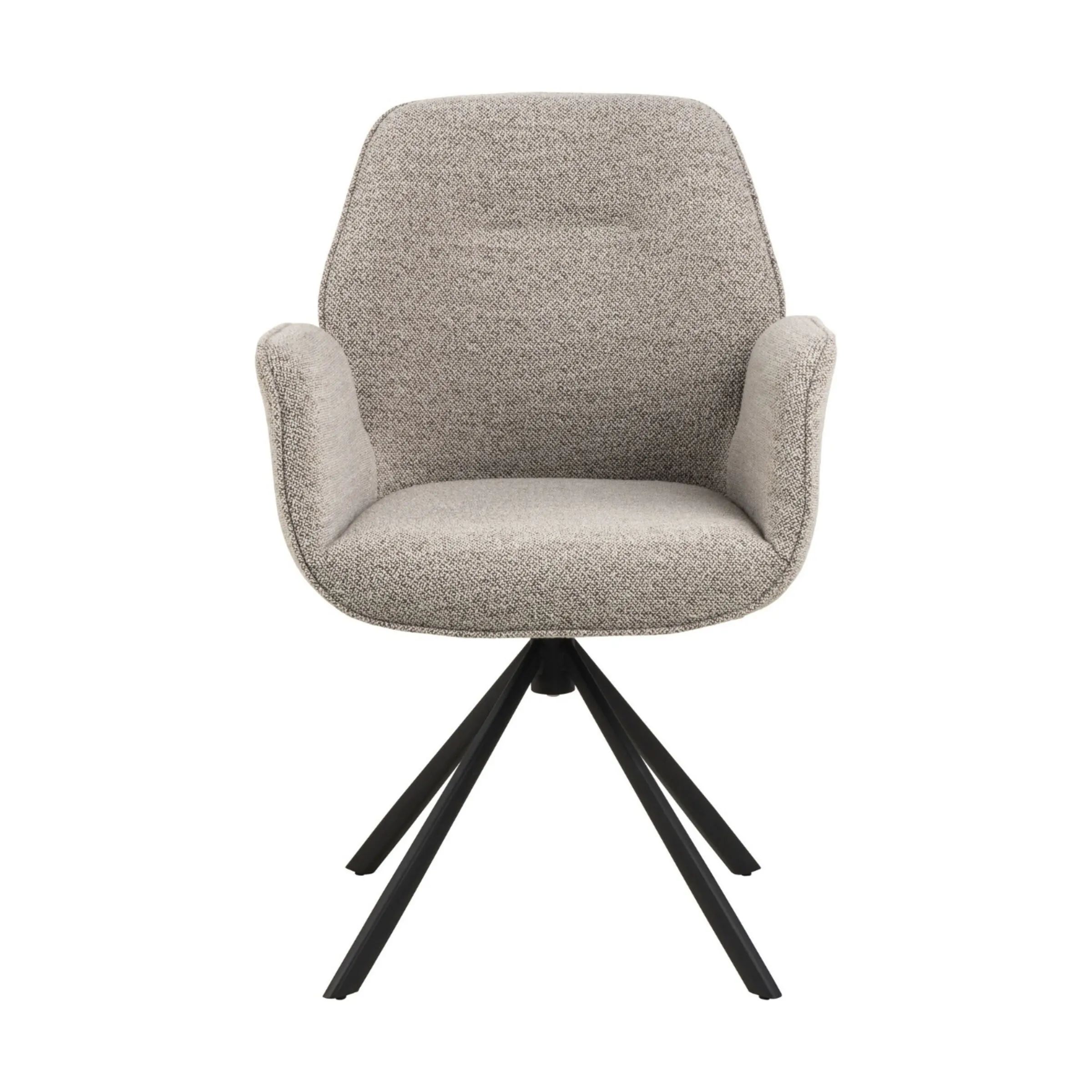 CASA Living Spisebordsstole Aura Spisebordsstol i mørk beige, 1