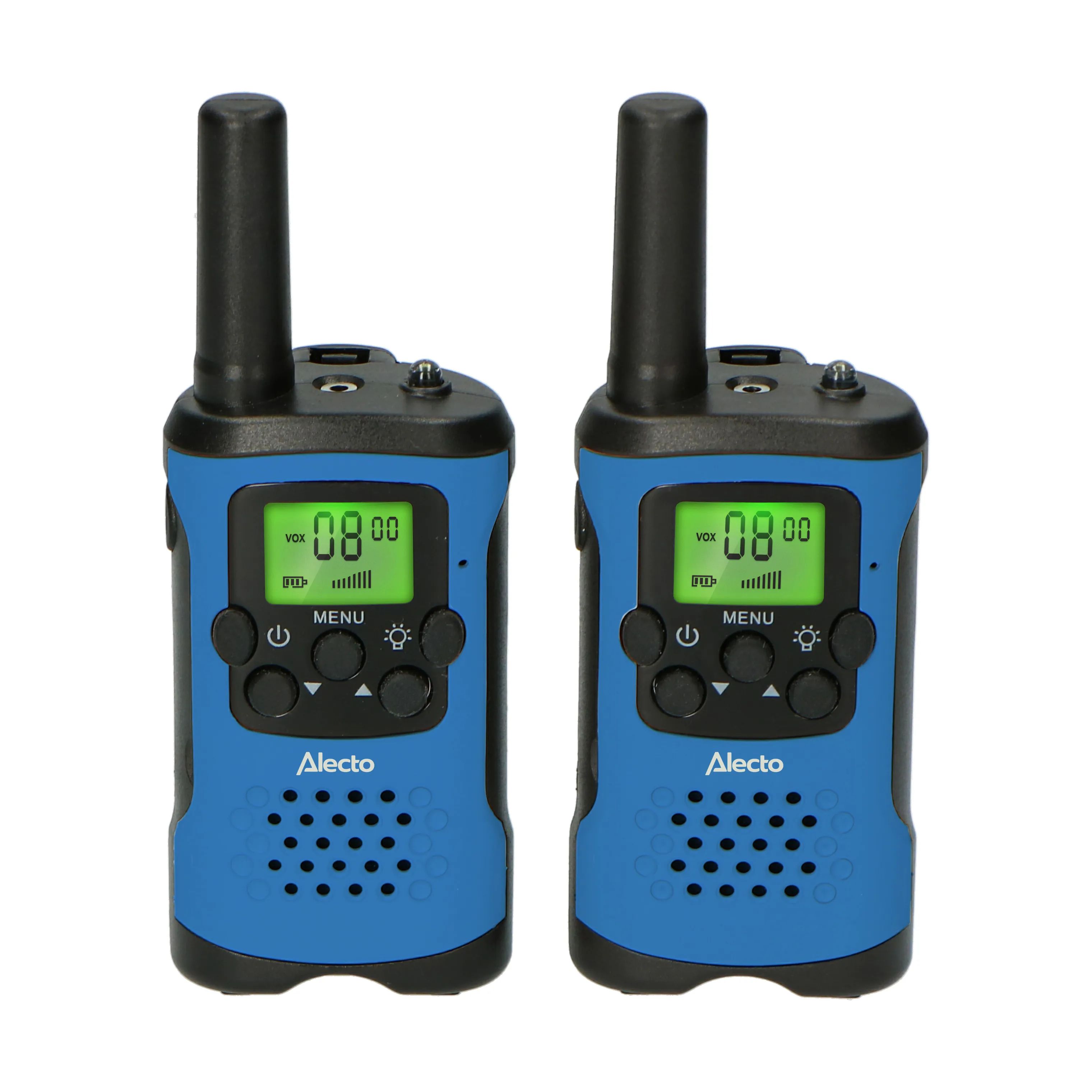 Alecto Til børneværelset Walkie Talkie sæt - 2 dele i Blå/Sort, 1