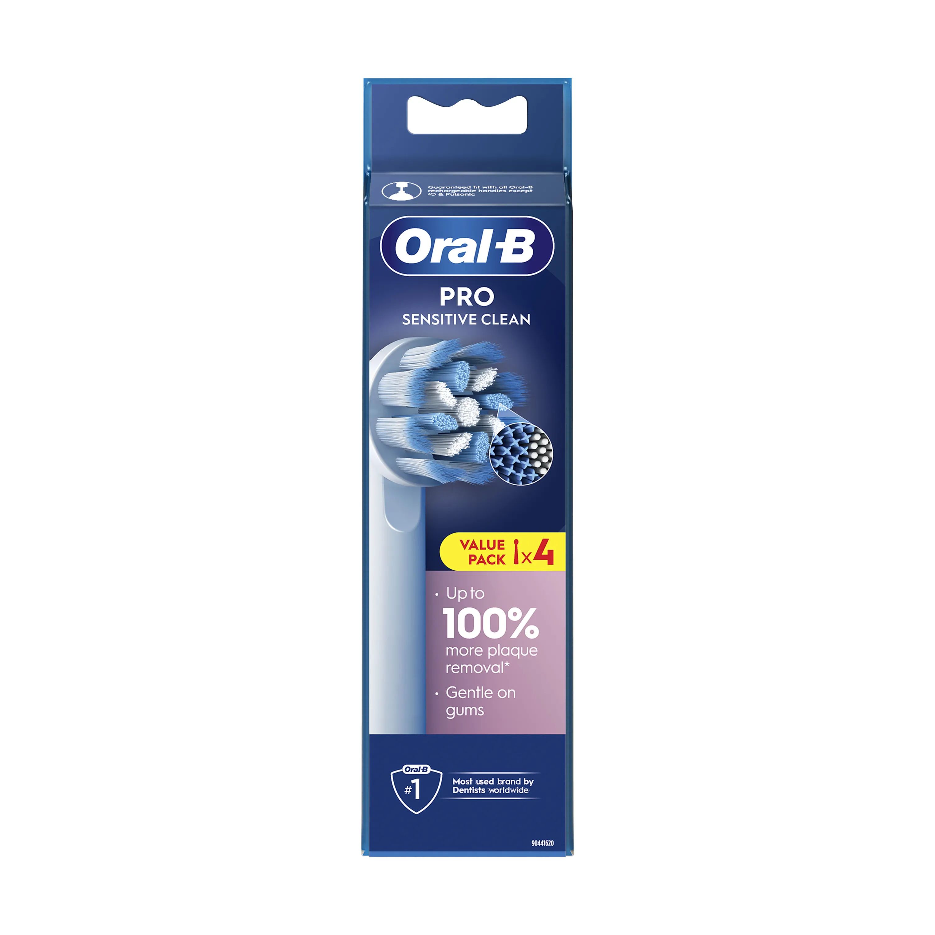 Oral-B Tandbørstehoveder Pro Sensitive Clean Børstehoveder - 4 stk. i Hvid, 3