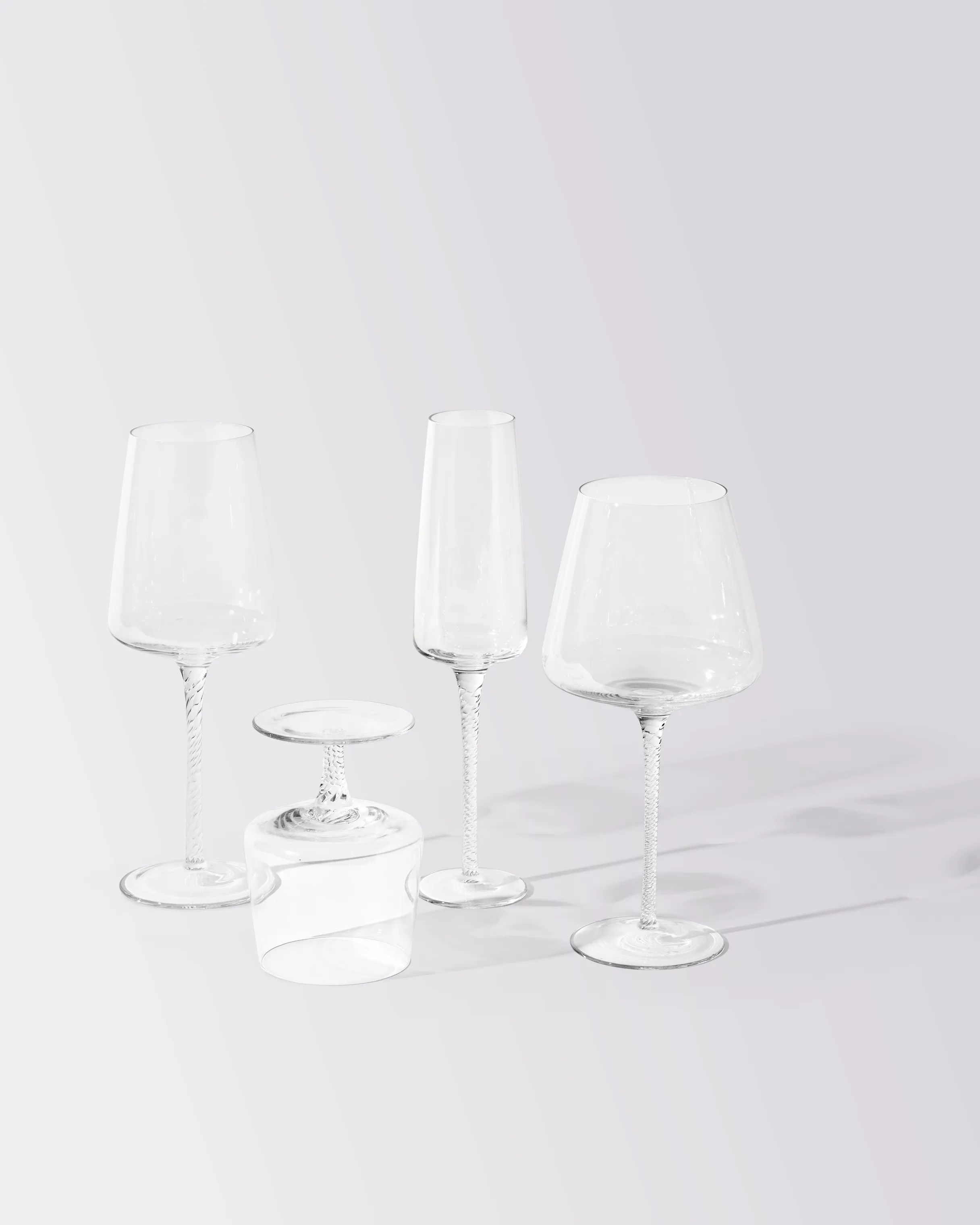 Broste Copenhagen Hvidvinsglas Bellevue Hvidvinsglas i klar, 2