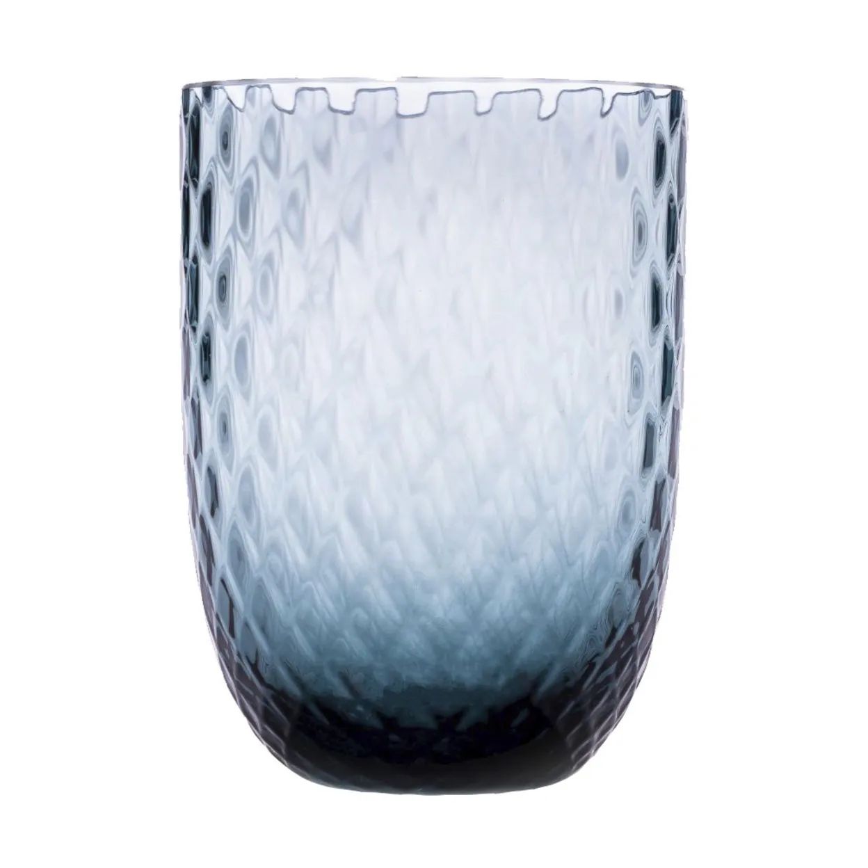 Anna von Lipa Vandglas Harlequin Vandglas i Blue smoke, 1